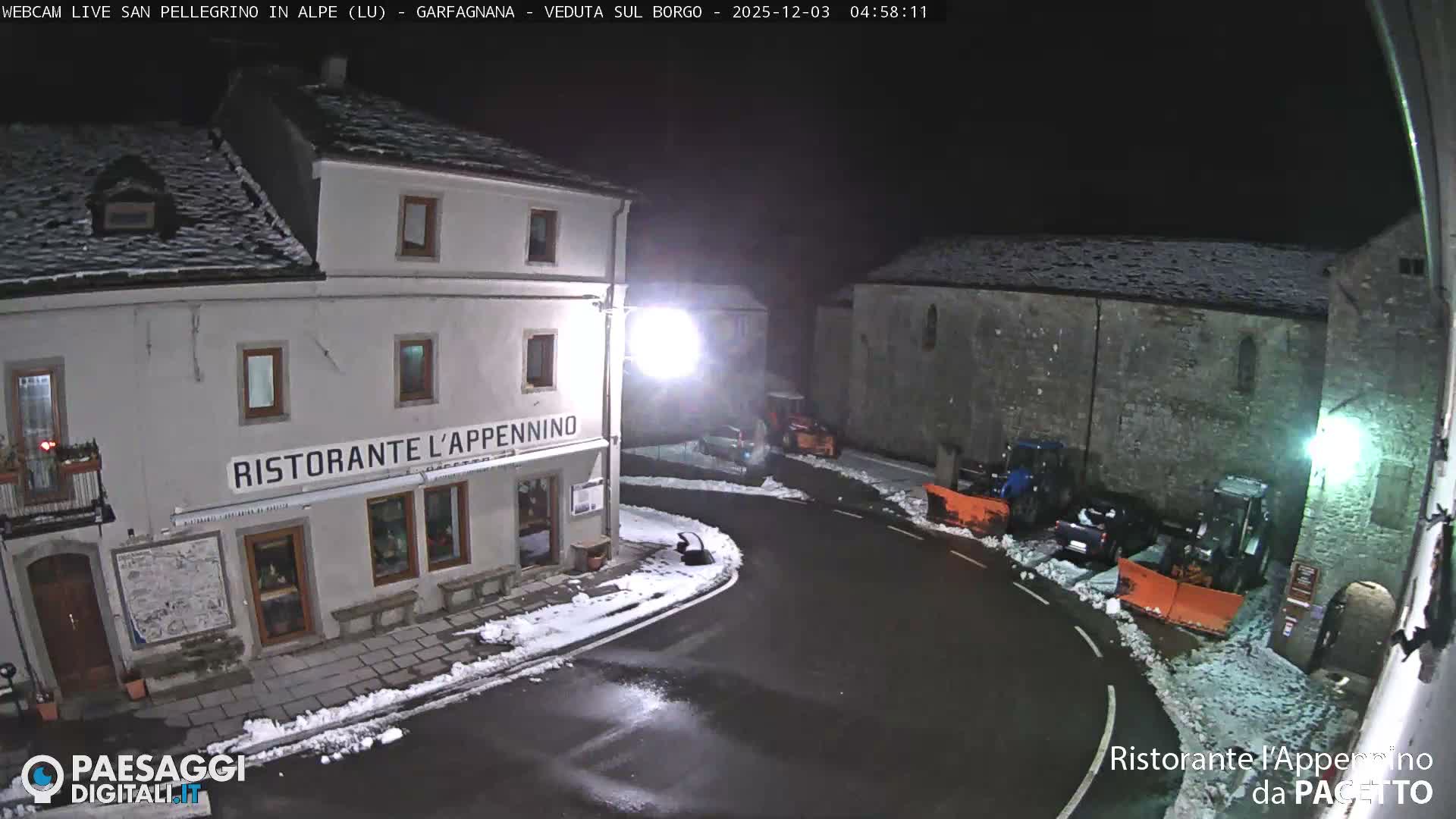 Garfagnana, San Pellegrino in Alpe  Alps Live Cam -  Lucca, Tuscany, Italy