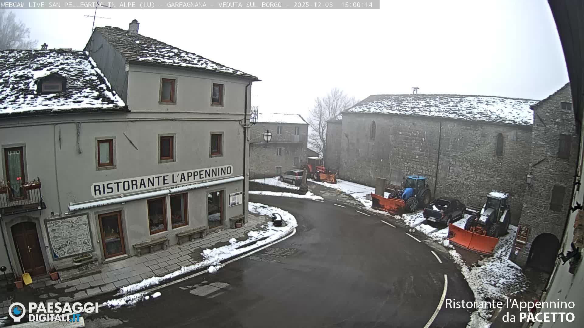 Garfagnana, San Pellegrino in Alpe  Alps Live Cam -  Lucca, Tuscany, Italy