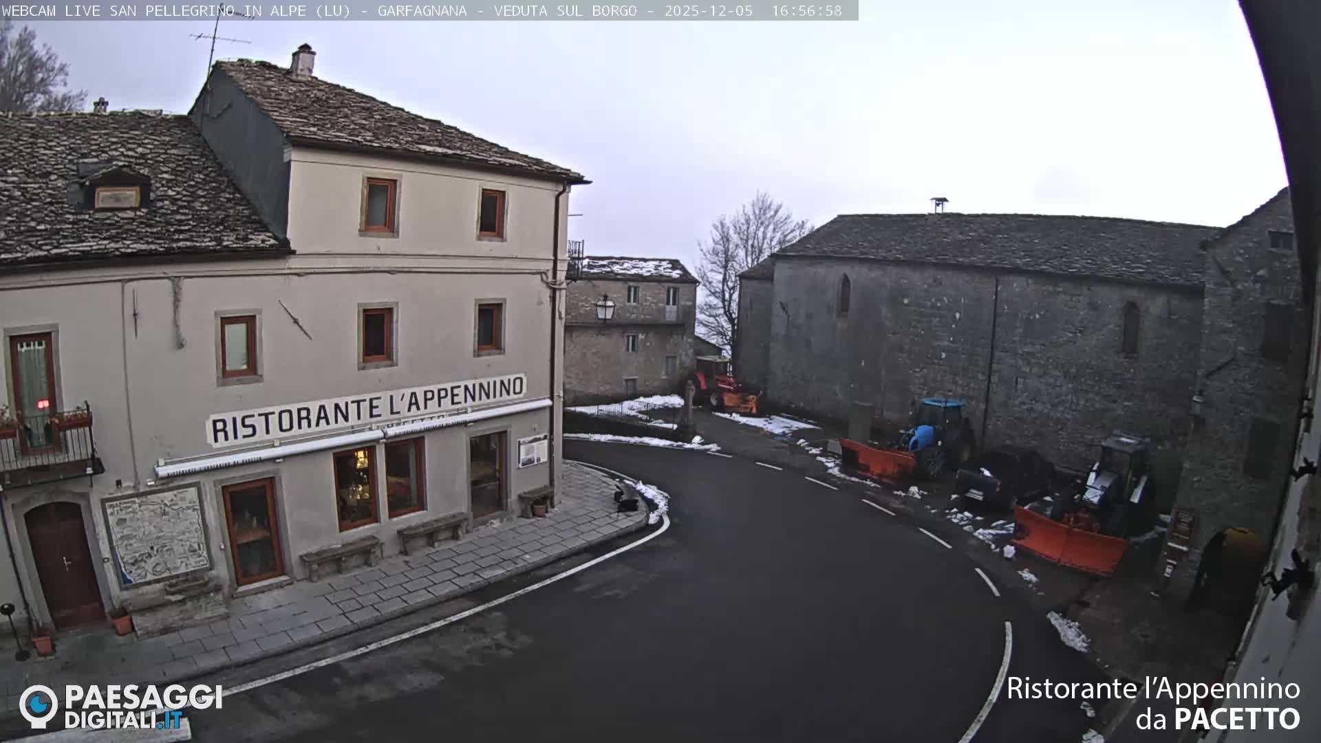 Garfagnana, San Pellegrino in Alpe  Alps Live Cam -  Lucca, Tuscany, Italy