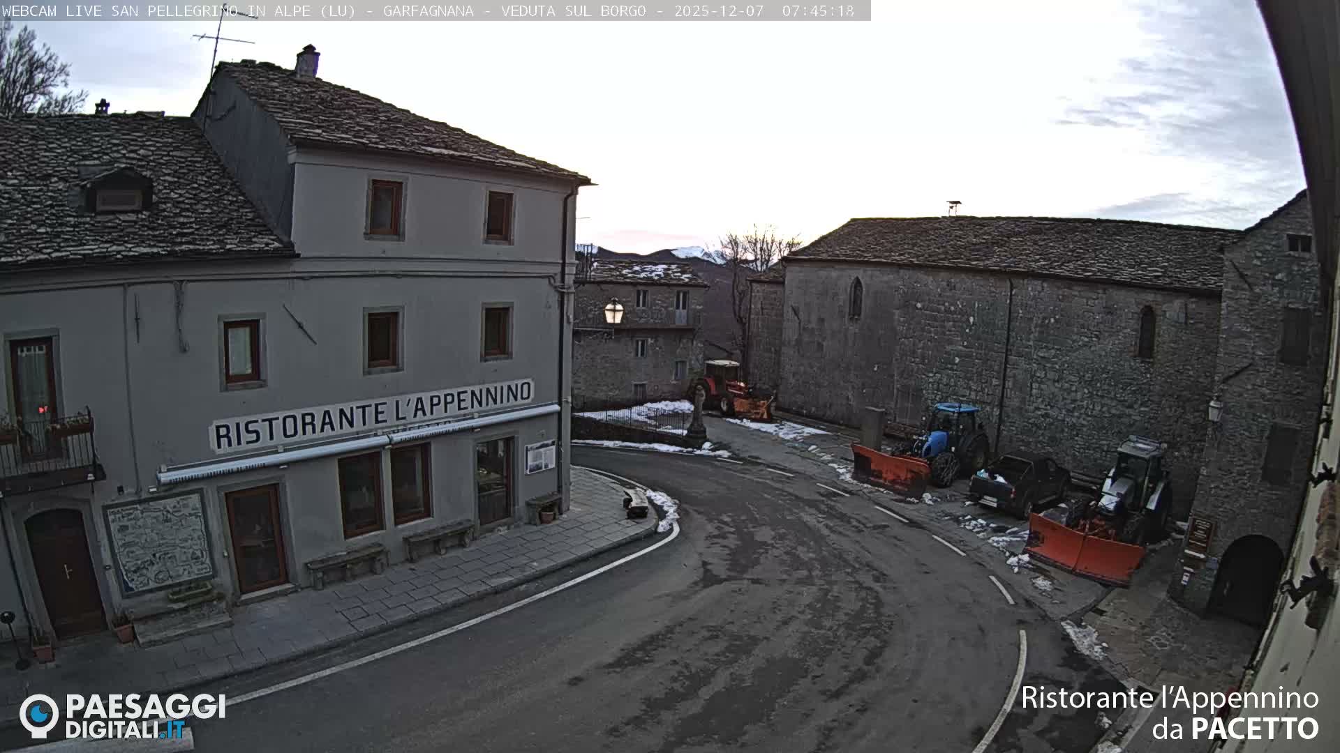 Garfagnana, San Pellegrino in Alpe  Alps Live Cam -  Lucca, Tuscany, Italy