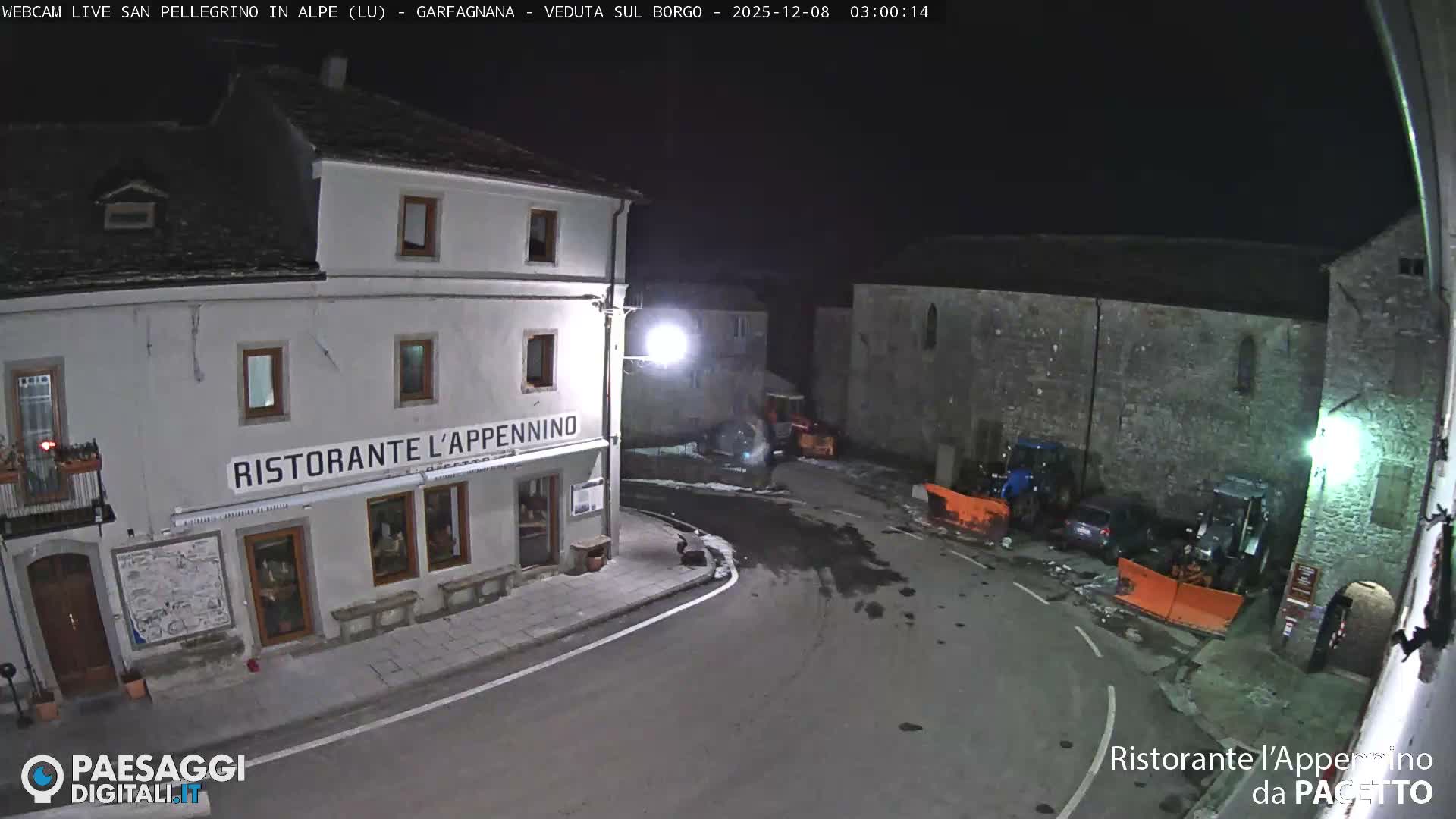 Garfagnana, San Pellegrino in Alpe  Alps Live Cam -  Lucca, Tuscany, Italy
