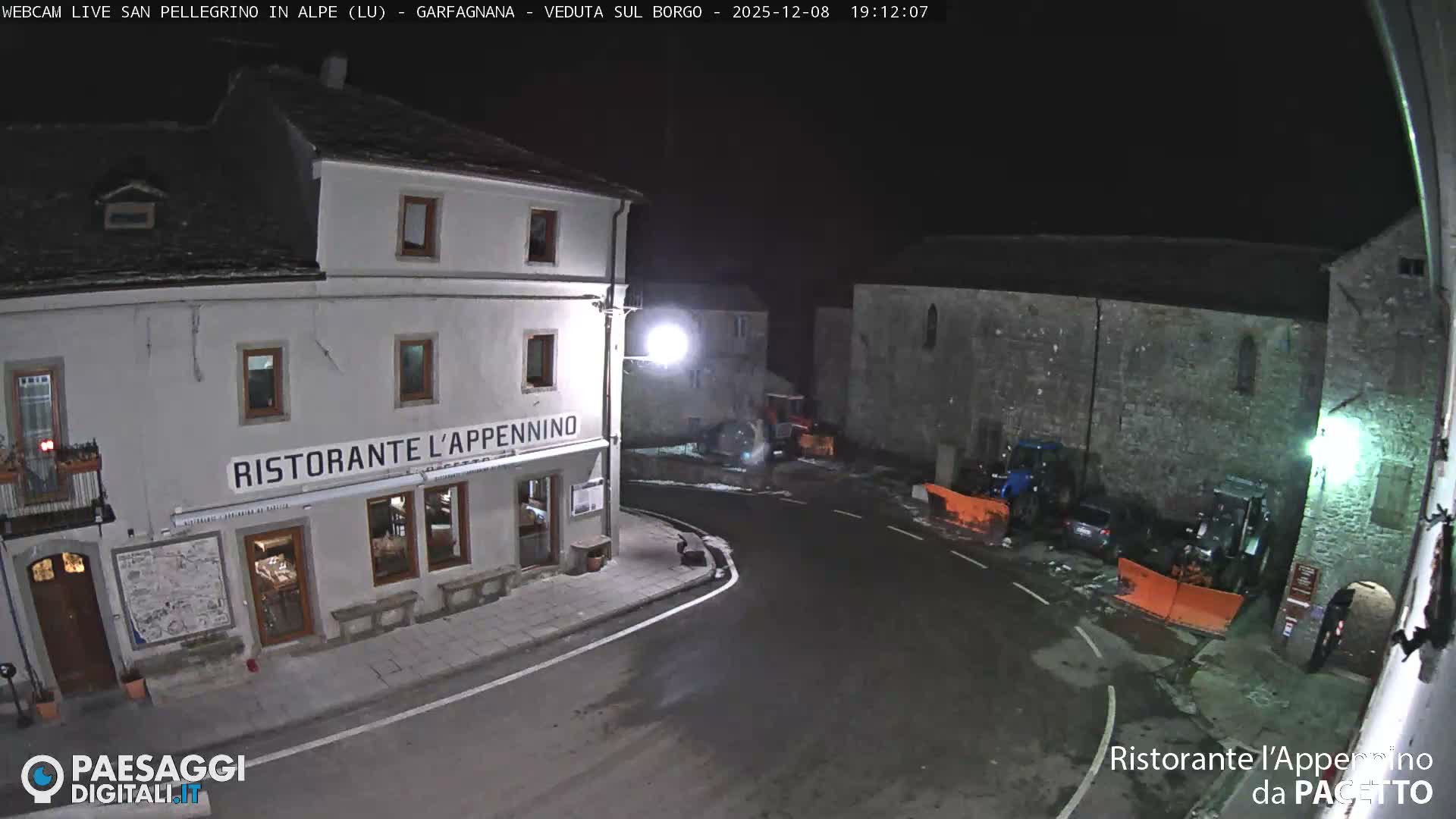 Garfagnana, San Pellegrino in Alpe  Alps Live Cam -  Lucca, Tuscany, Italy