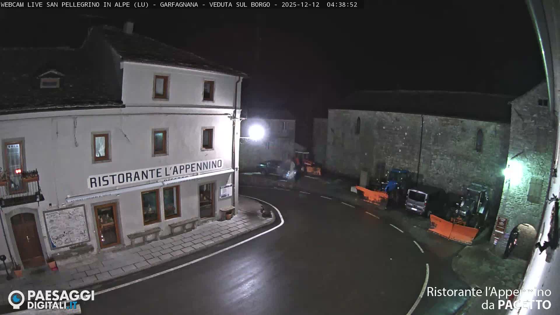 Garfagnana, San Pellegrino in Alpe  Alps Live Cam -  Lucca, Tuscany, Italy