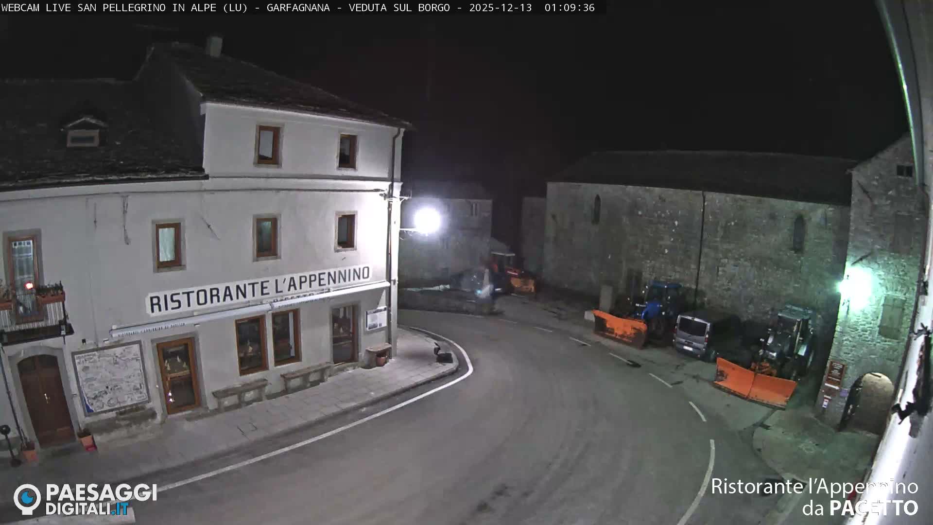 Garfagnana, San Pellegrino in Alpe  Alps Live Cam -  Lucca, Tuscany, Italy