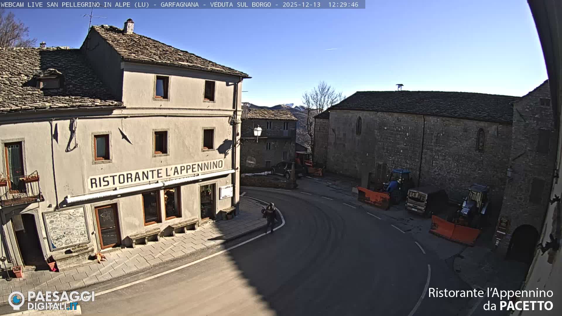 Garfagnana, San Pellegrino in Alpe  Alps Live Cam -  Lucca, Tuscany, Italy