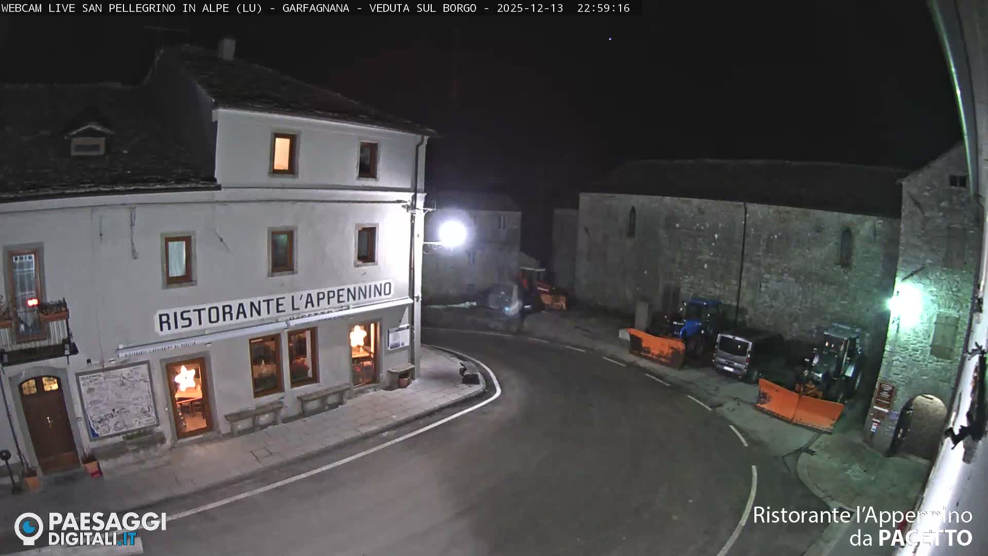 Garfagnana, San Pellegrino in Alpe  Alps Live Cam -  Lucca, Tuscany, Italy