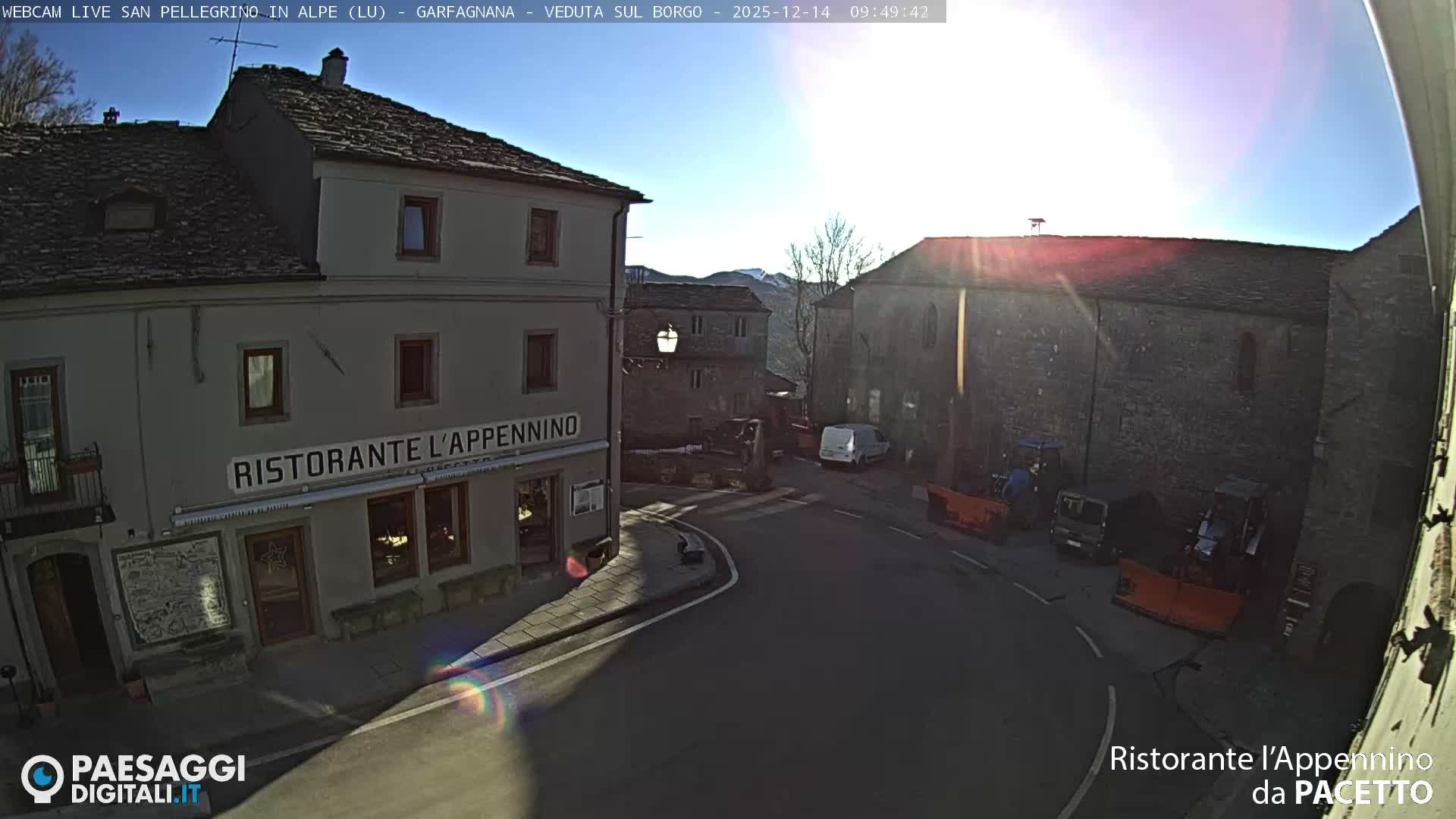 Garfagnana, San Pellegrino in Alpe  Alps Live Cam -  Lucca, Tuscany, Italy