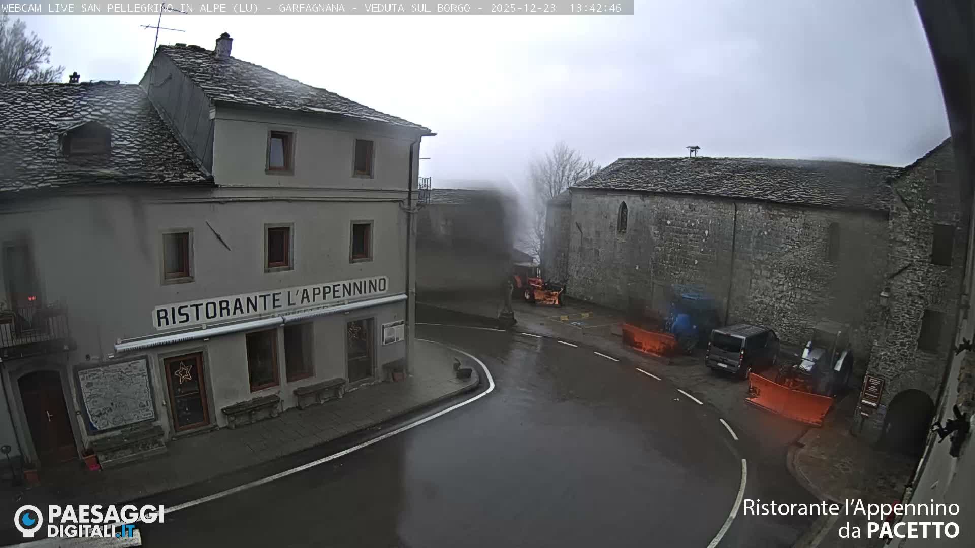 Garfagnana, San Pellegrino in Alpe  Alps Live Cam -  Lucca, Tuscany, Italy