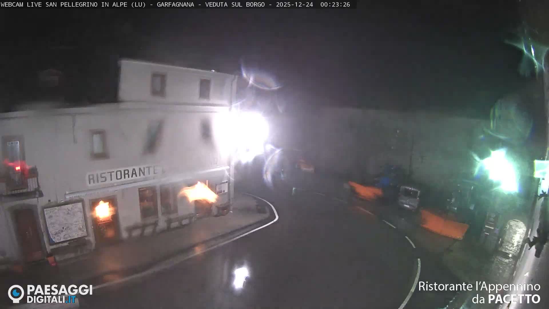 Garfagnana, San Pellegrino in Alpe  Alps Live Cam -  Lucca, Tuscany, Italy