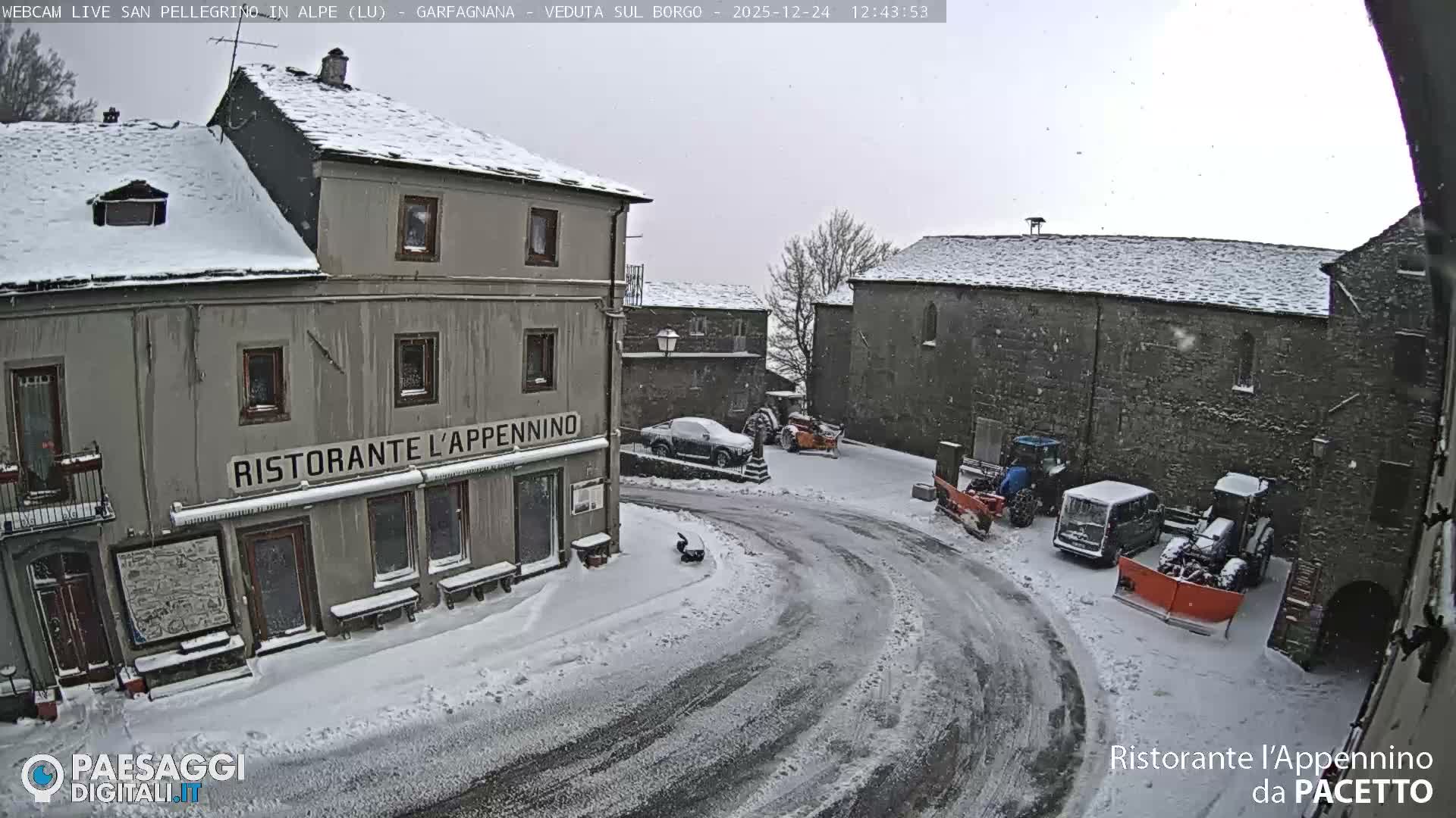 Garfagnana, San Pellegrino in Alpe  Alps Live Cam -  Lucca, Tuscany, Italy