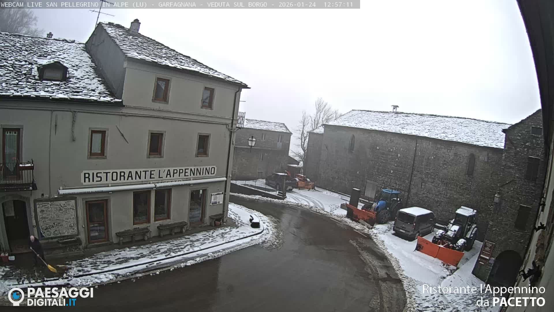 Garfagnana, San Pellegrino in Alpe  Alps Live Cam -  Lucca, Tuscany, Italy