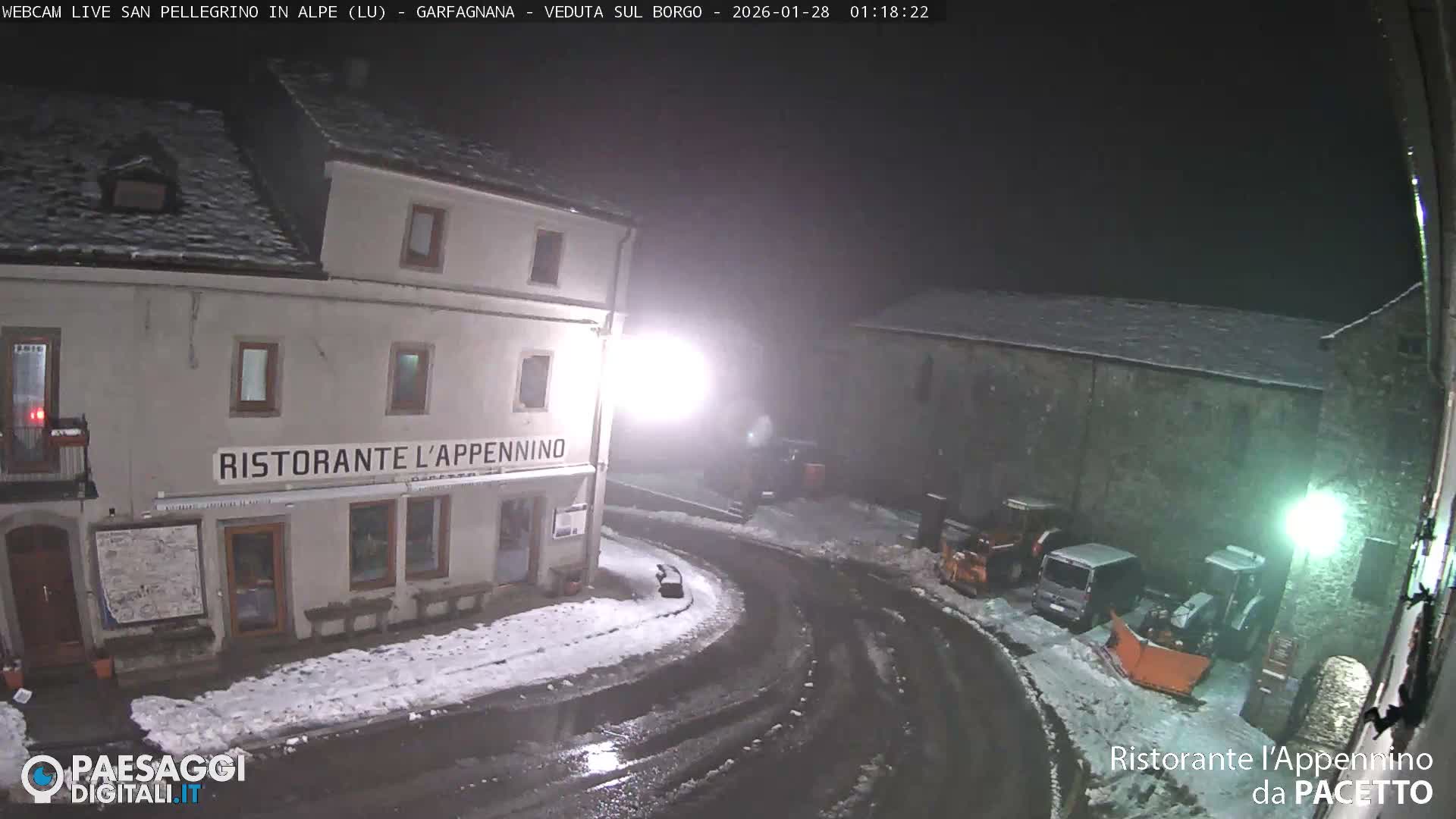Garfagnana, San Pellegrino in Alpe  Alps Live Cam -  Lucca, Tuscany, Italy