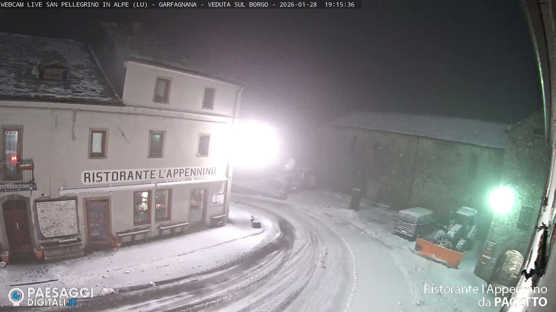 Garfagnana, San Pellegrino in Alpe  Alps Live Cam -  Lucca, Tuscany, Italy