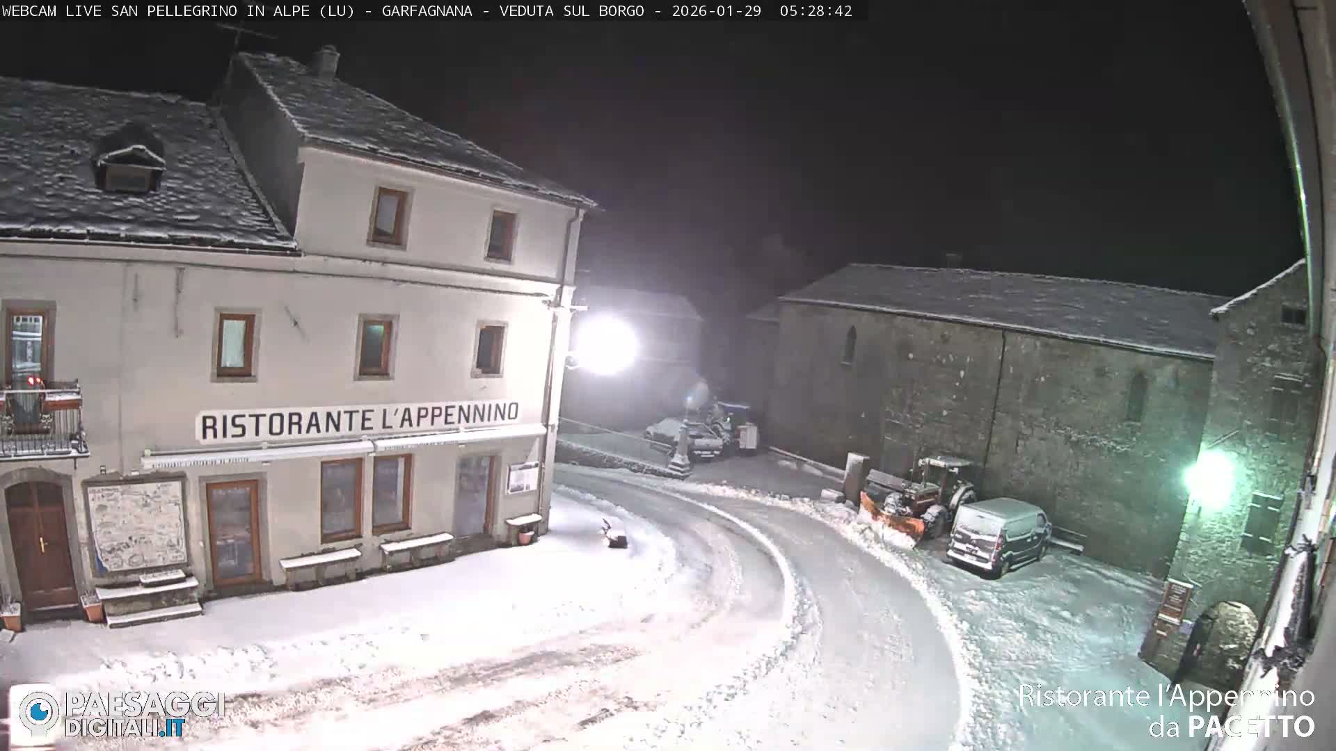 Garfagnana, San Pellegrino in Alpe  Alps Live Cam -  Lucca, Tuscany, Italy