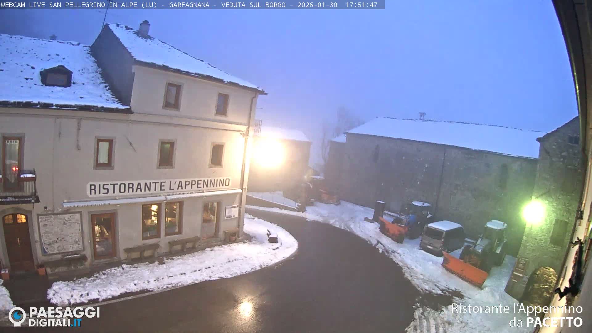 Garfagnana, San Pellegrino in Alpe  Alps Live Cam -  Lucca, Tuscany, Italy