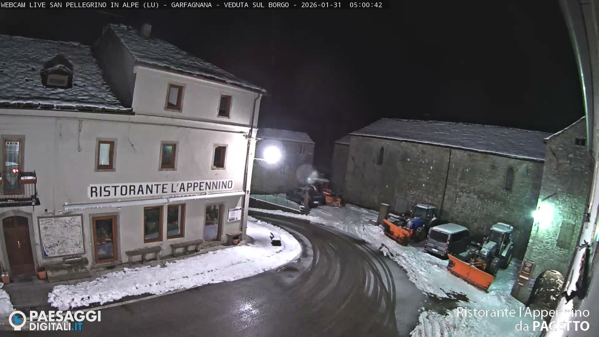 Garfagnana, San Pellegrino in Alpe  Alps Live Cam -  Lucca, Tuscany, Italy