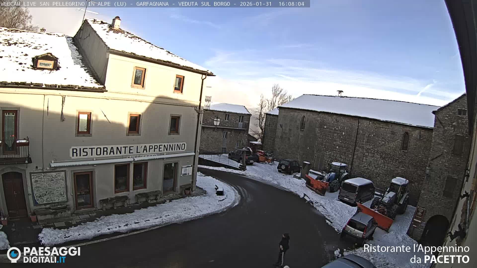 Garfagnana, San Pellegrino in Alpe  Alps Live Cam -  Lucca, Tuscany, Italy