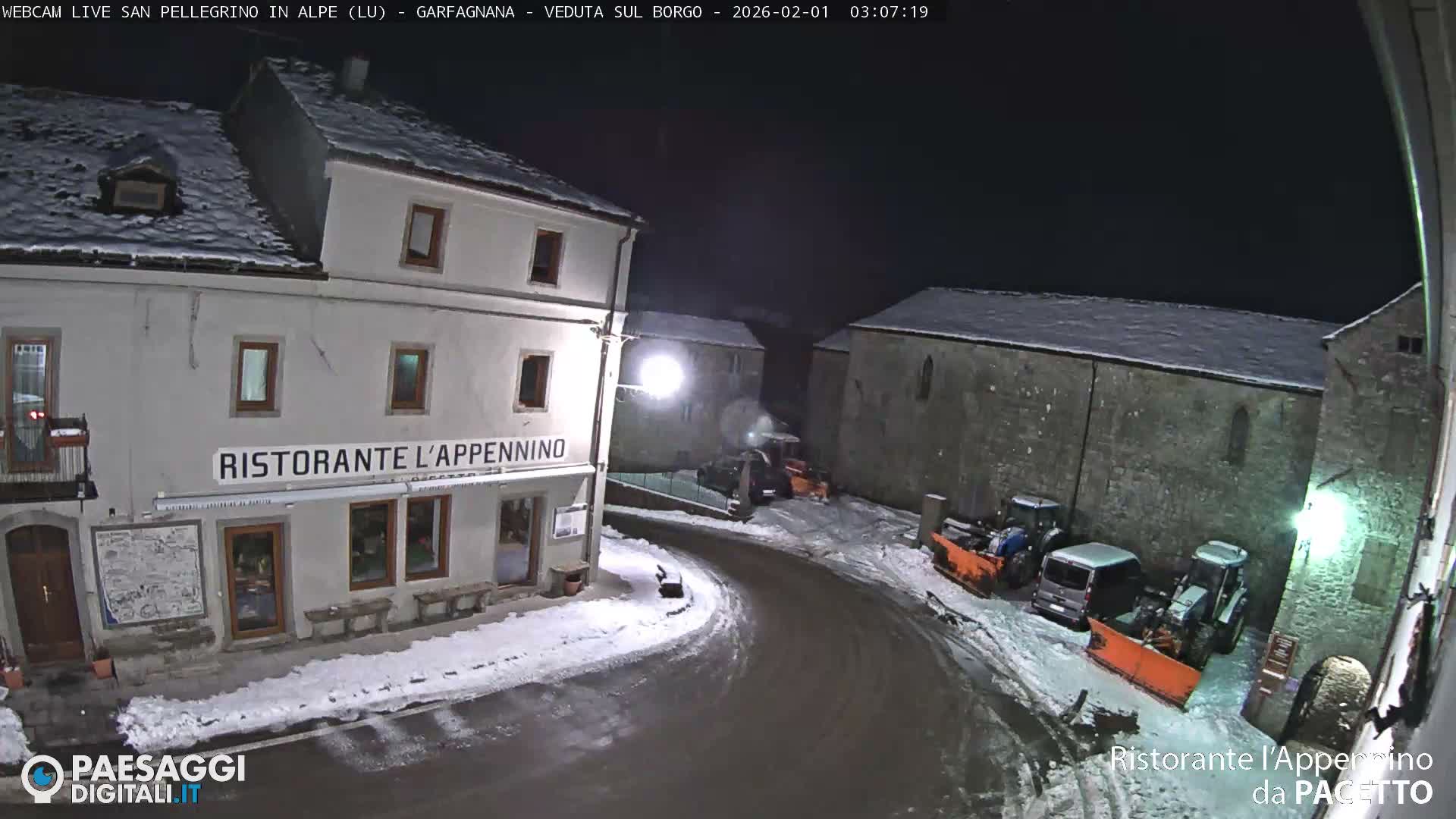 Garfagnana, San Pellegrino in Alpe  Alps Live Cam -  Lucca, Tuscany, Italy