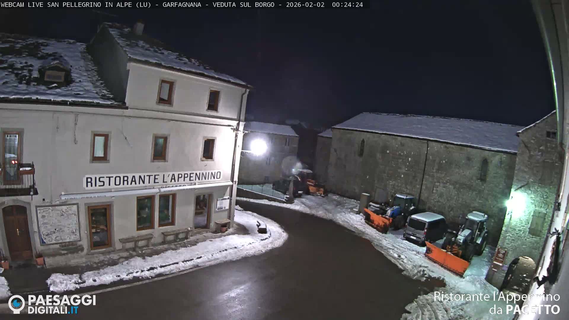 Garfagnana, San Pellegrino in Alpe  Alps Live Cam -  Lucca, Tuscany, Italy