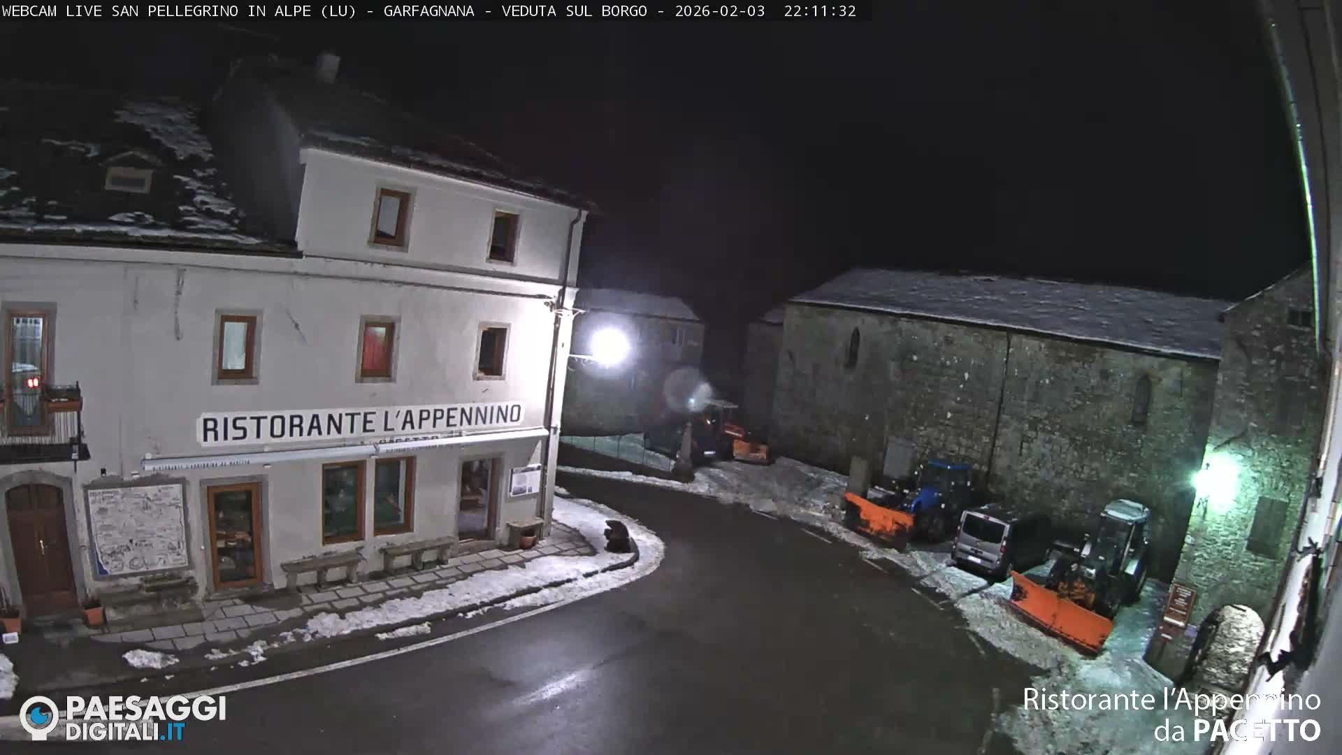 Garfagnana, San Pellegrino in Alpe  Alps Live Cam -  Lucca, Tuscany, Italy