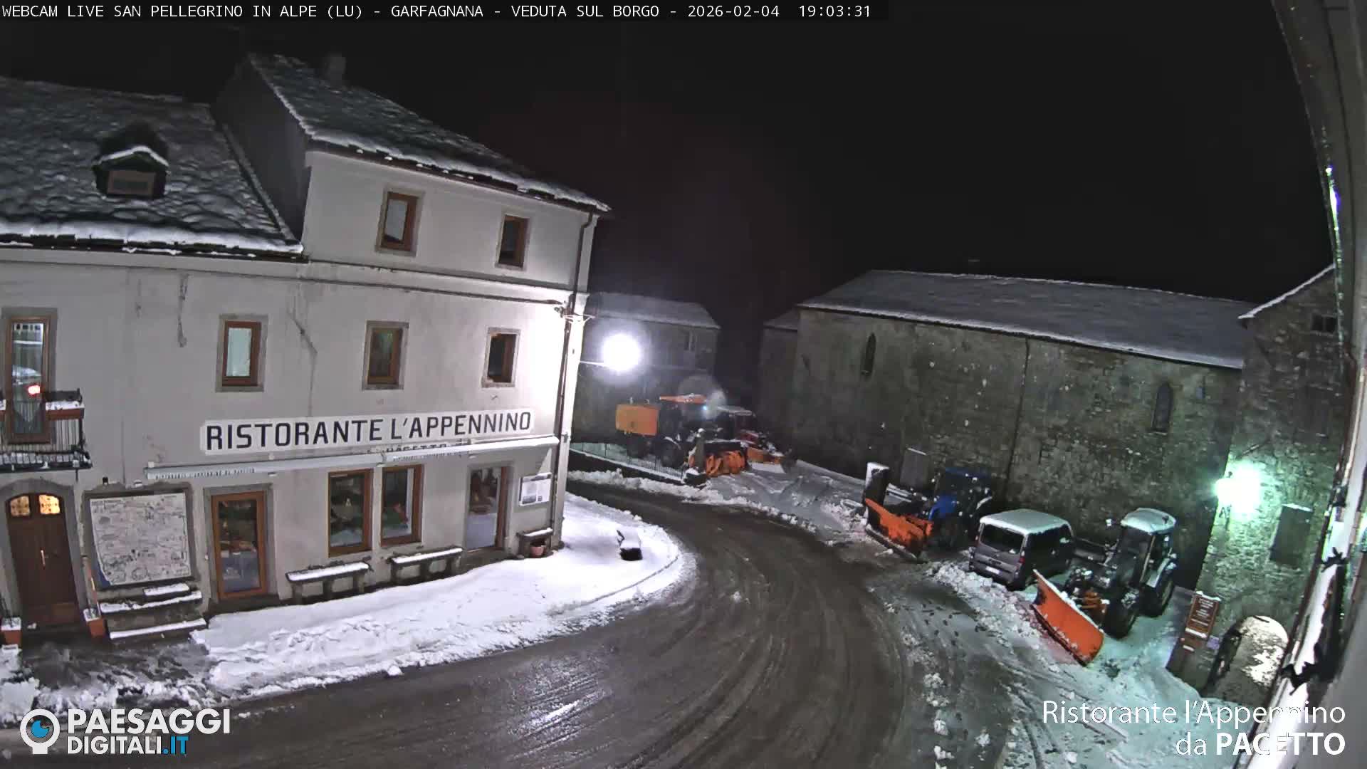 Garfagnana, San Pellegrino in Alpe  Alps Live Cam -  Lucca, Tuscany, Italy