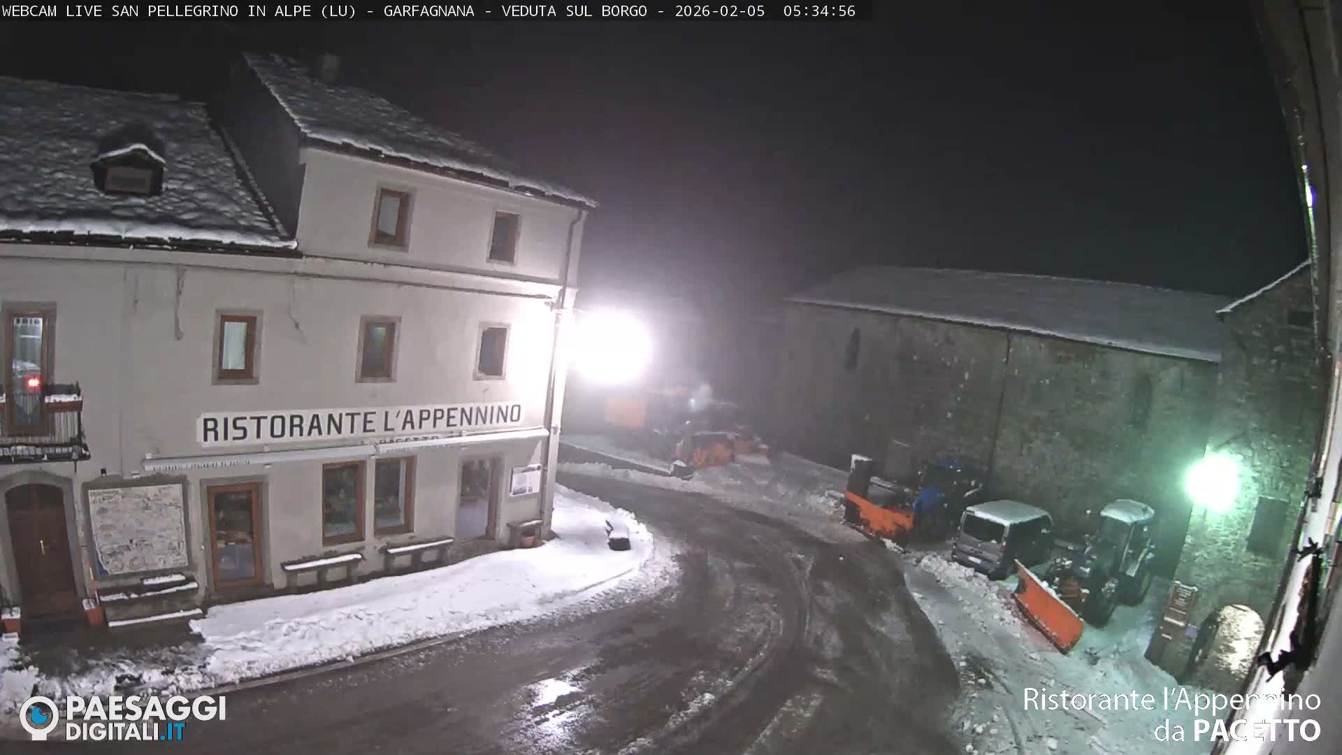 Garfagnana, San Pellegrino in Alpe  Alps Live Cam -  Lucca, Tuscany, Italy