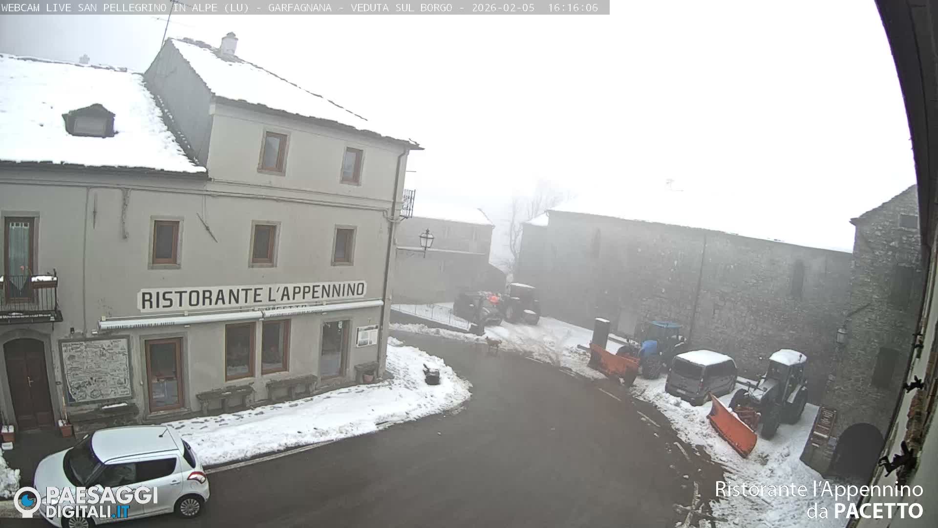 Garfagnana, San Pellegrino in Alpe  Alps Live Cam -  Lucca, Tuscany, Italy