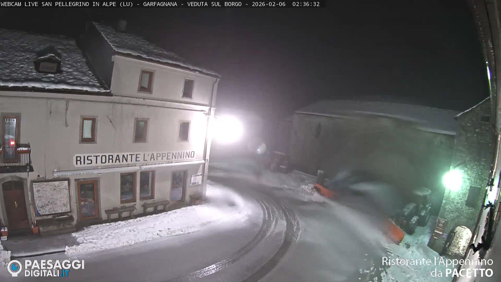 Garfagnana, San Pellegrino in Alpe  Alps Live Cam -  Lucca, Tuscany, Italy