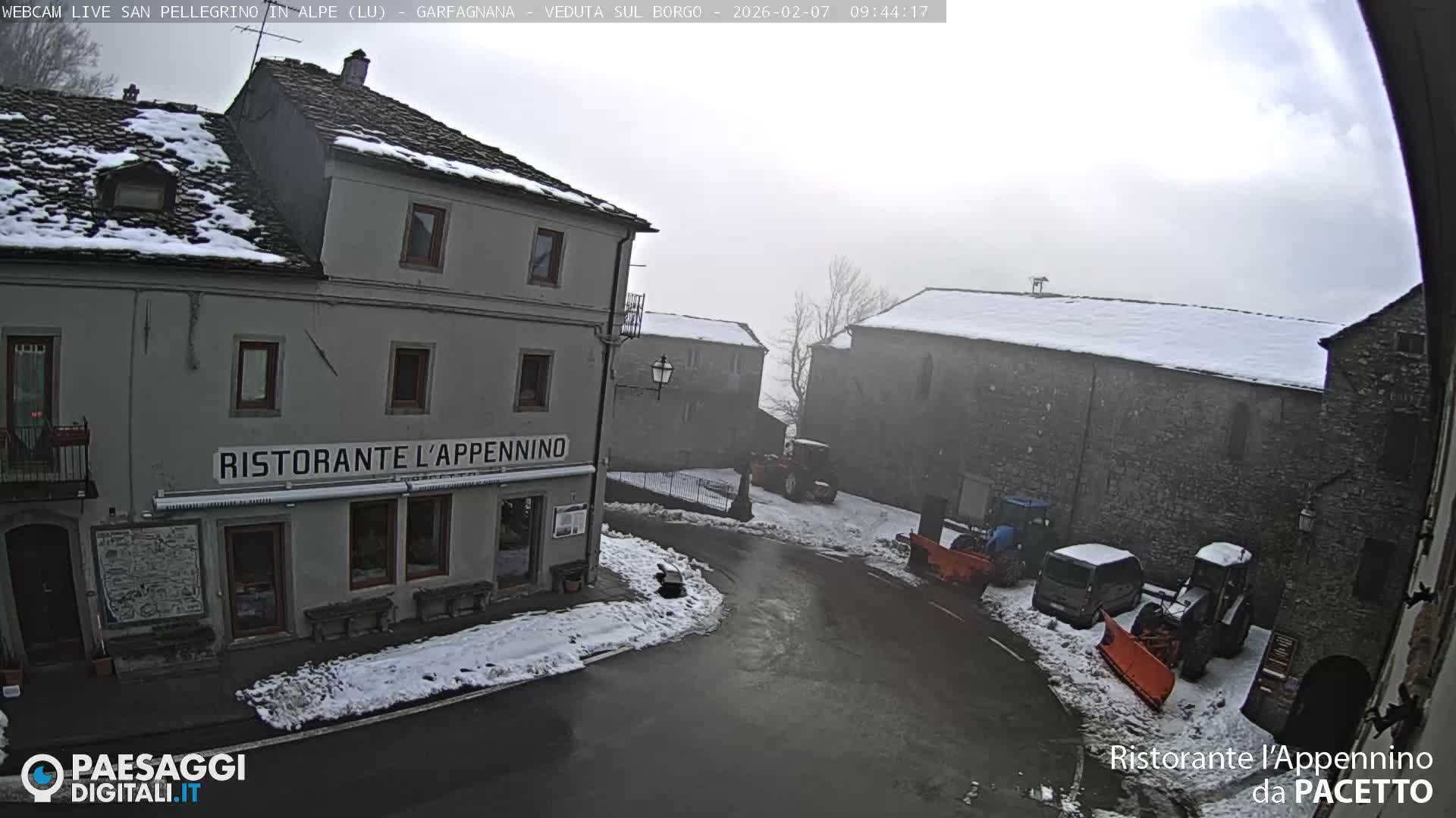 Garfagnana, San Pellegrino in Alpe  Alps Live Cam -  Lucca, Tuscany, Italy