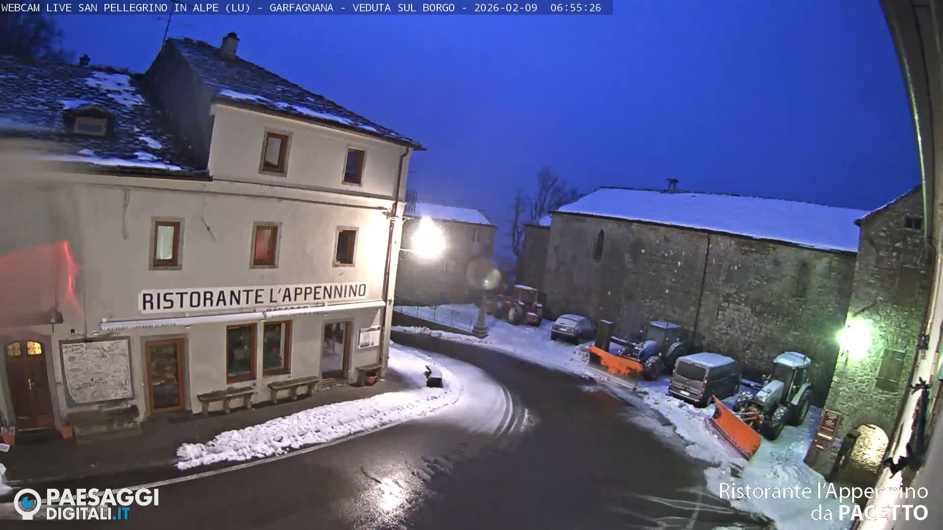 Garfagnana, San Pellegrino in Alpe  Alps Live Cam -  Lucca, Tuscany, Italy