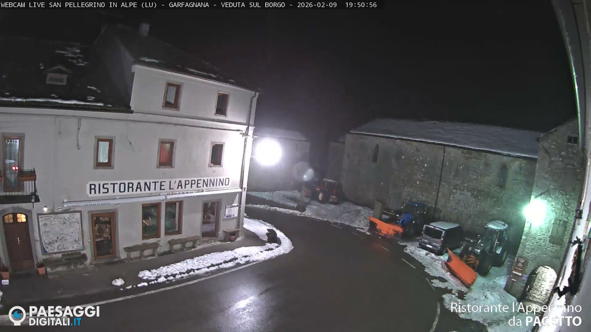 Garfagnana, San Pellegrino in Alpe  Alps Live Cam -  Lucca, Tuscany, Italy