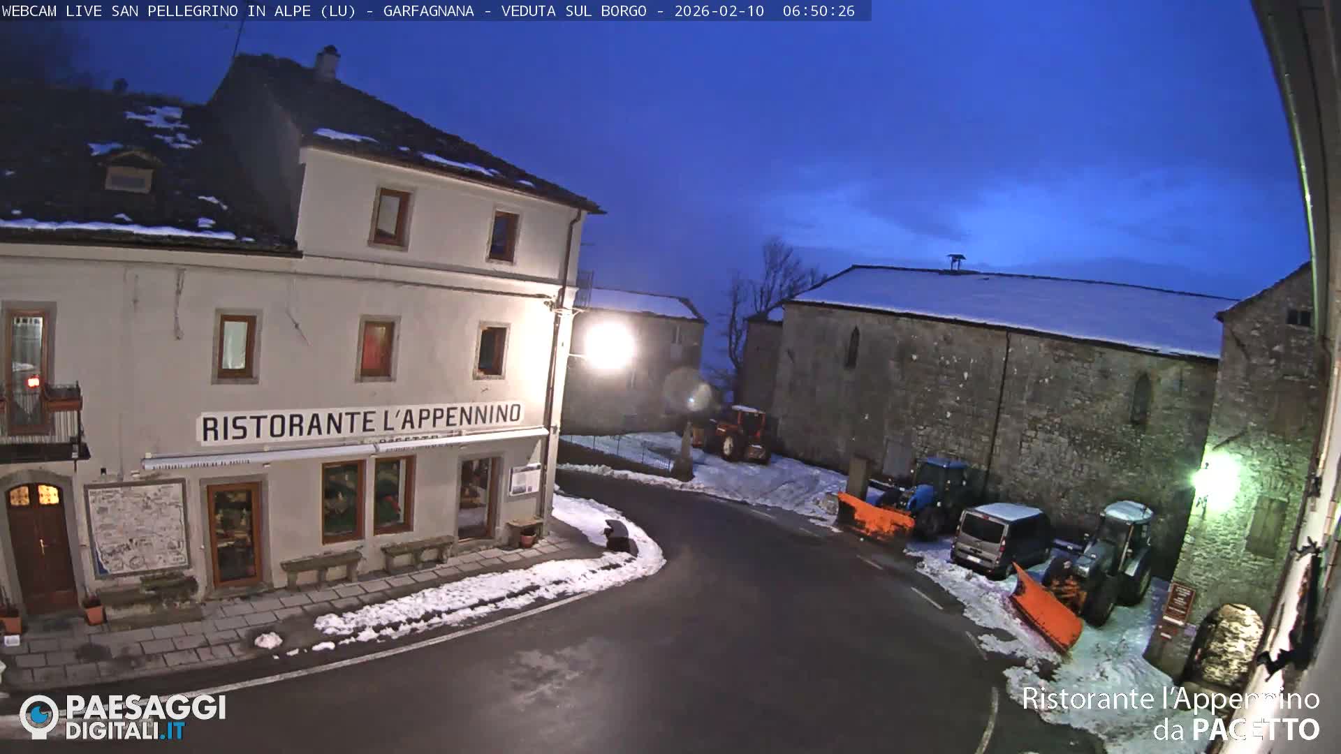 Garfagnana, San Pellegrino in Alpe  Alps Live Cam -  Lucca, Tuscany, Italy