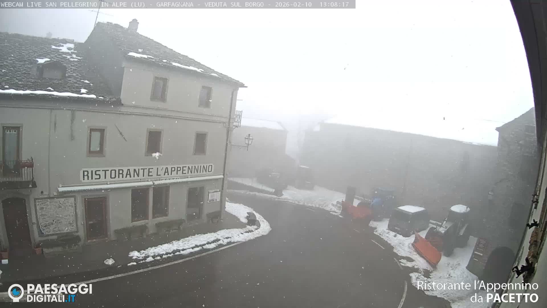 Garfagnana, San Pellegrino in Alpe  Alps Live Cam -  Lucca, Tuscany, Italy