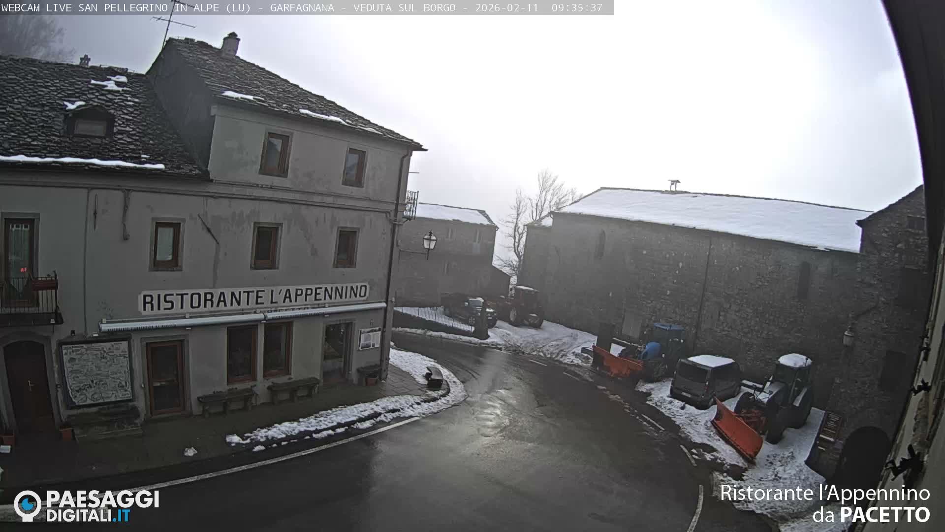 Garfagnana, San Pellegrino in Alpe  Alps Live Cam -  Lucca, Tuscany, Italy