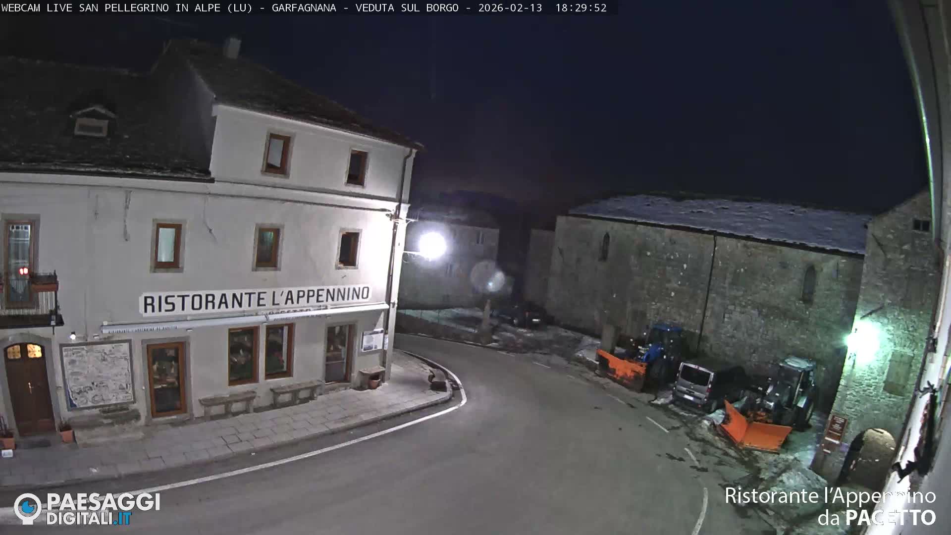 Garfagnana, San Pellegrino in Alpe  Alps Live Cam -  Lucca, Tuscany, Italy