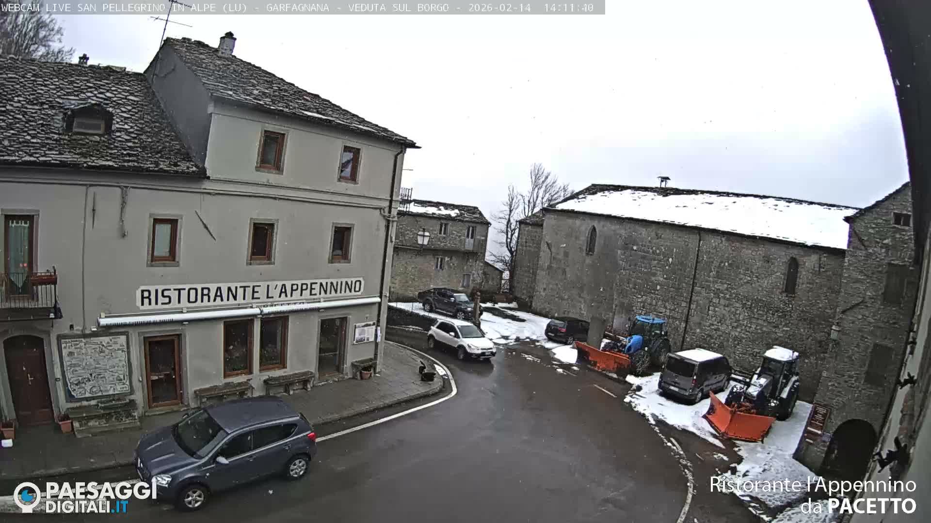 Garfagnana, San Pellegrino in Alpe  Alps Live Cam -  Lucca, Tuscany, Italy