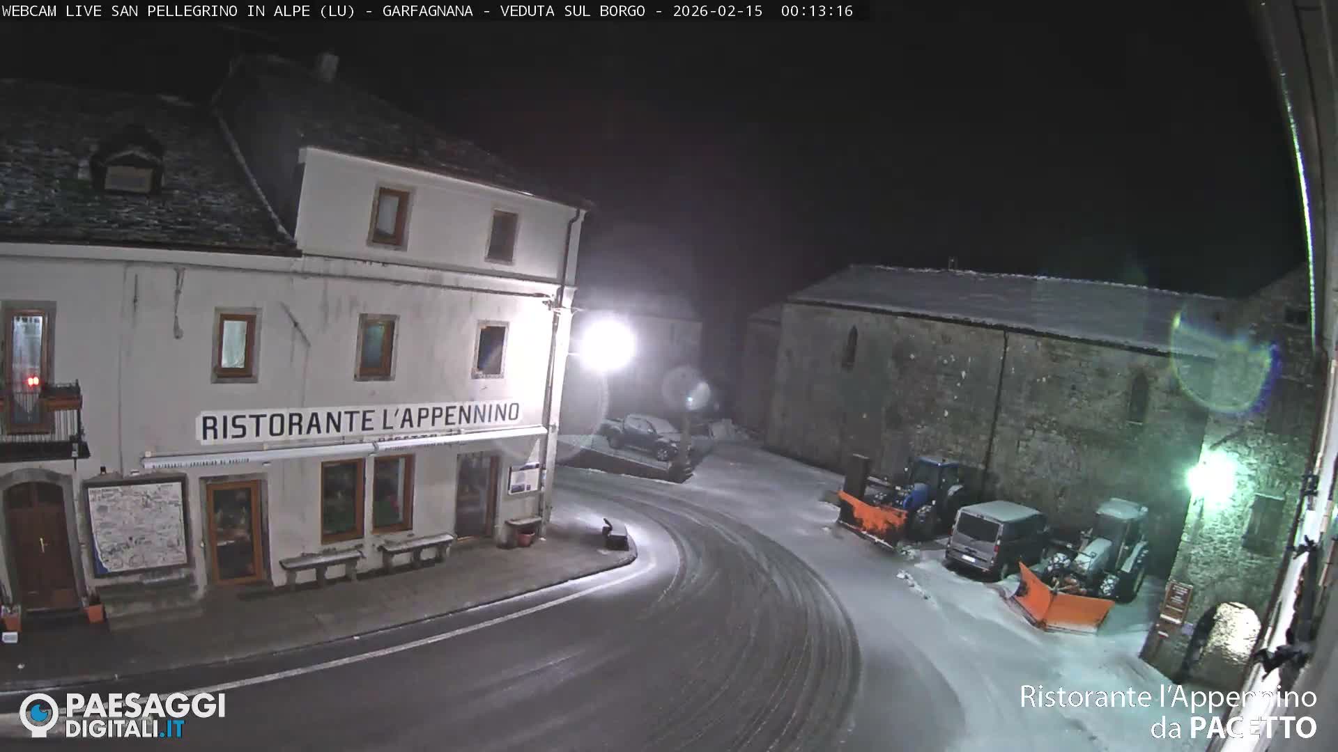 Garfagnana, San Pellegrino in Alpe  Alps Live Cam -  Lucca, Tuscany, Italy