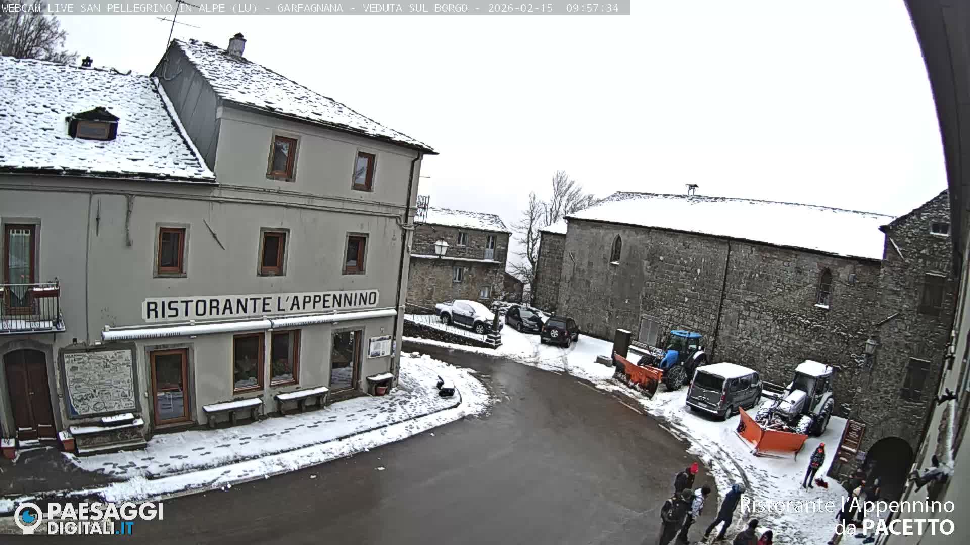 Garfagnana, San Pellegrino in Alpe  Alps Live Cam -  Lucca, Tuscany, Italy