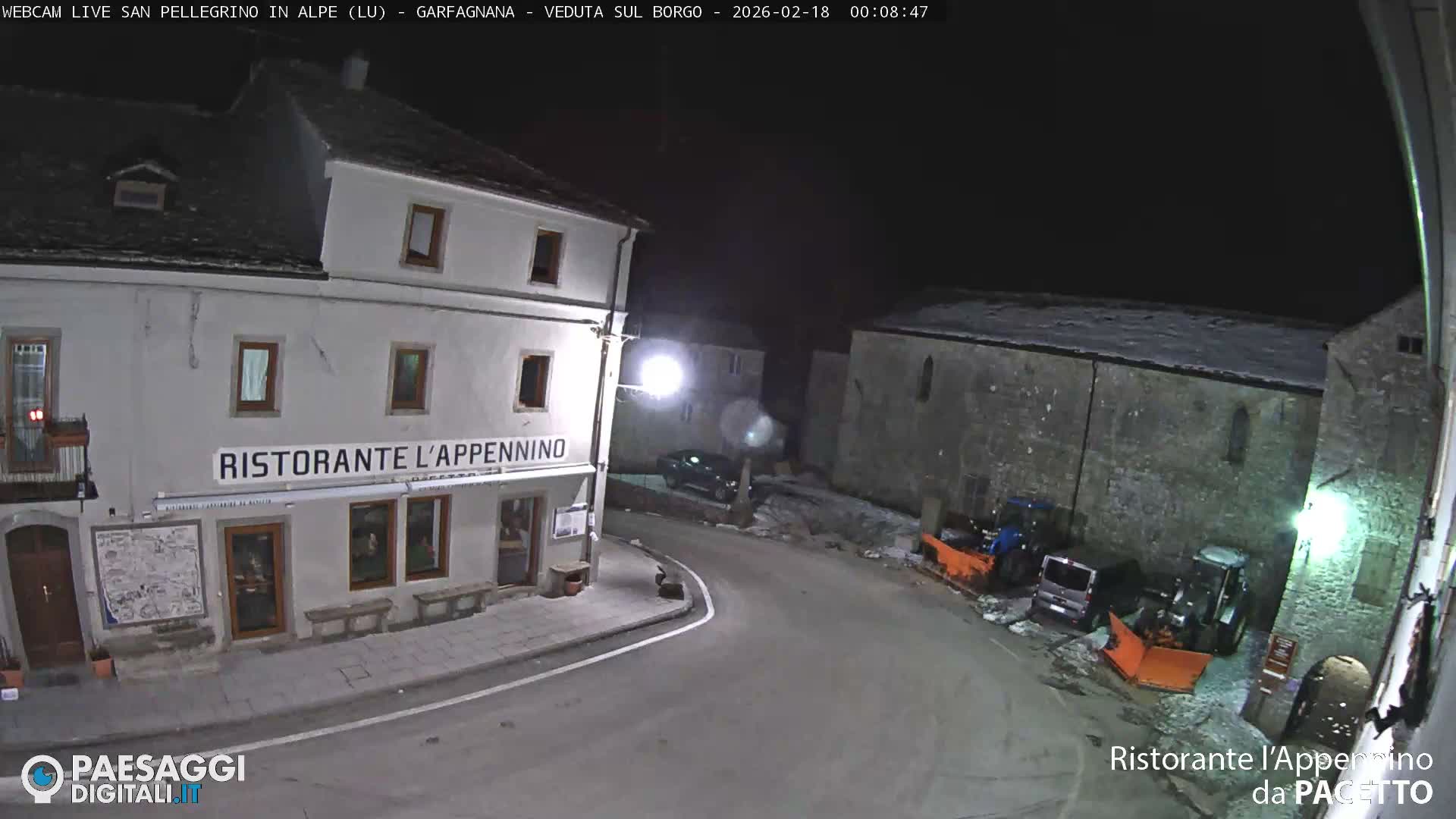 Garfagnana, San Pellegrino in Alpe  Alps Live Cam -  Lucca, Tuscany, Italy