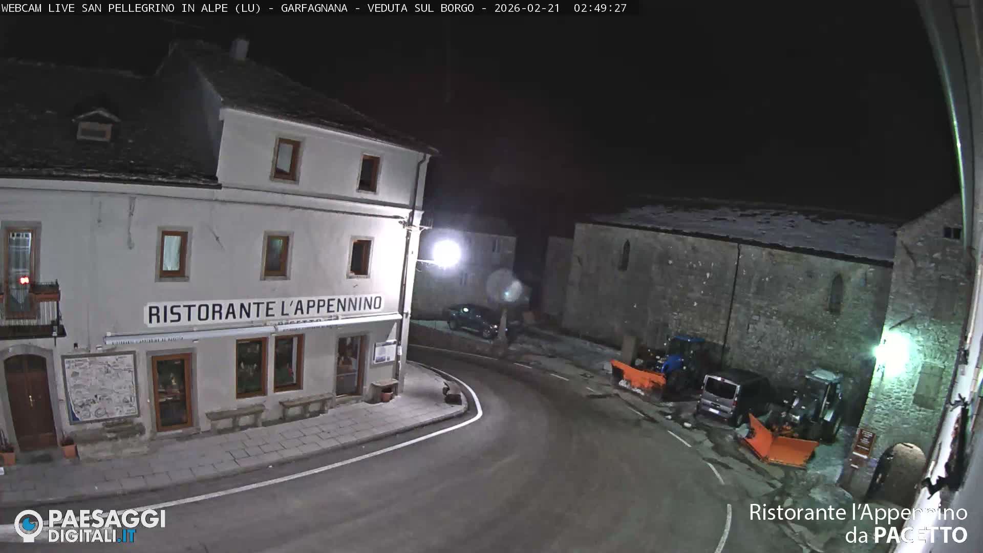 Garfagnana, San Pellegrino in Alpe  Alps Live Cam -  Lucca, Tuscany, Italy