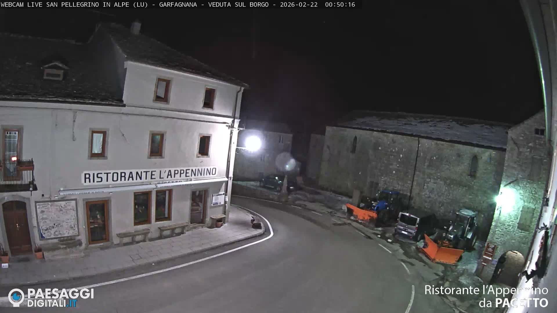 Garfagnana, San Pellegrino in Alpe  Alps Live Cam -  Lucca, Tuscany, Italy