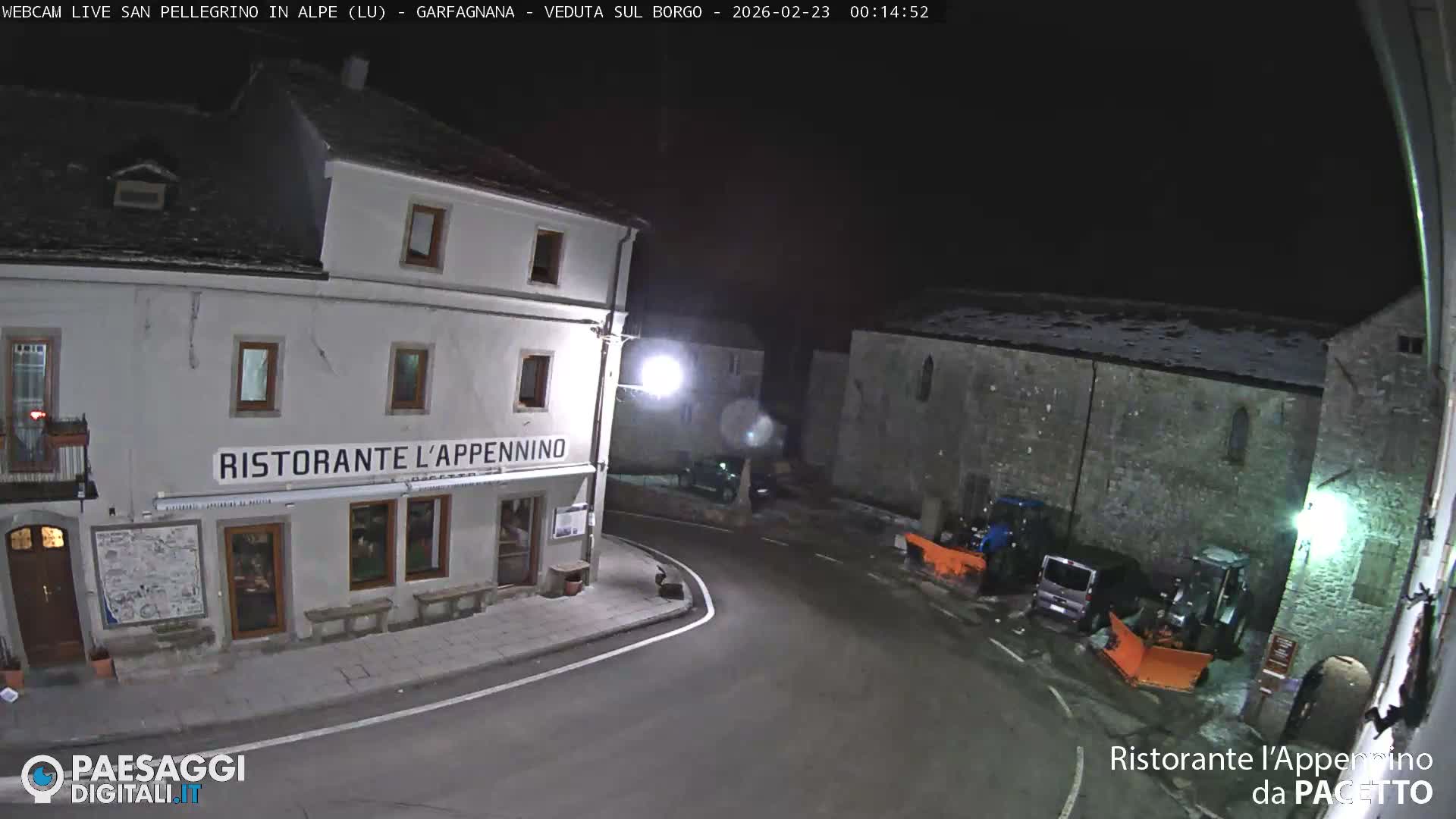 Garfagnana, San Pellegrino in Alpe  Alps Live Cam -  Lucca, Tuscany, Italy