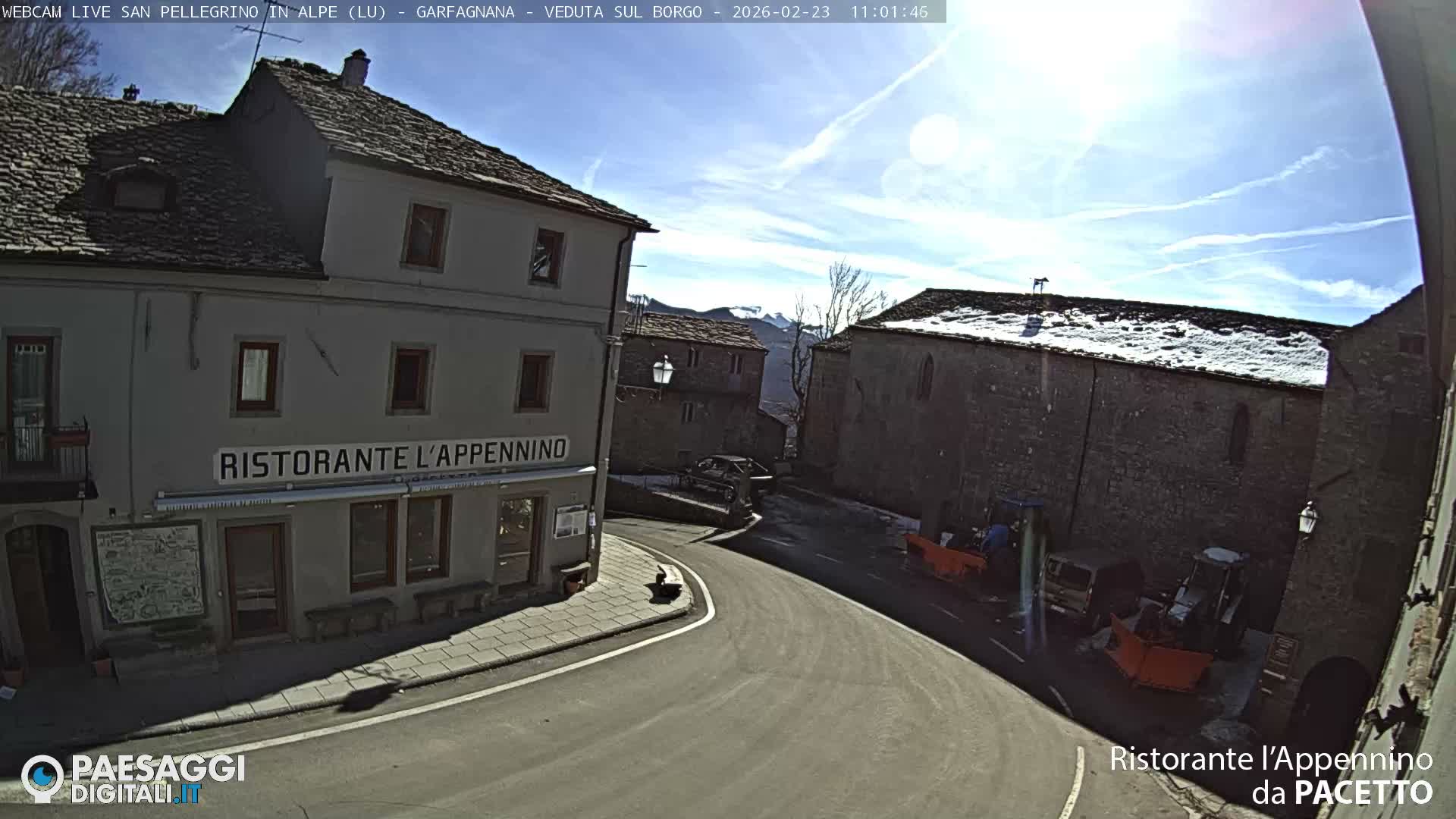 Garfagnana, San Pellegrino in Alpe  Alps Live Cam -  Lucca, Tuscany, Italy