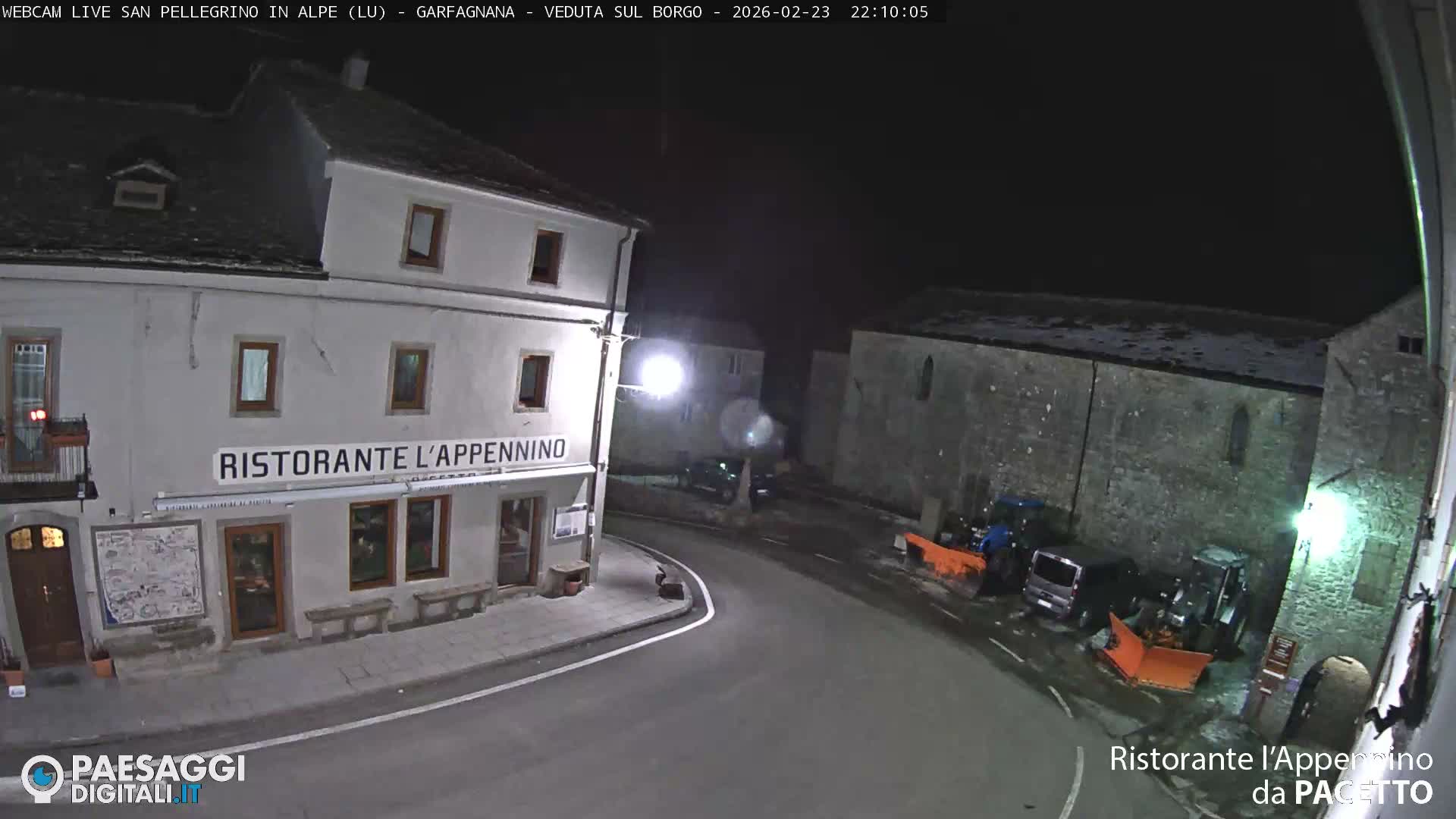 Garfagnana, San Pellegrino in Alpe  Alps Live Cam -  Lucca, Tuscany, Italy