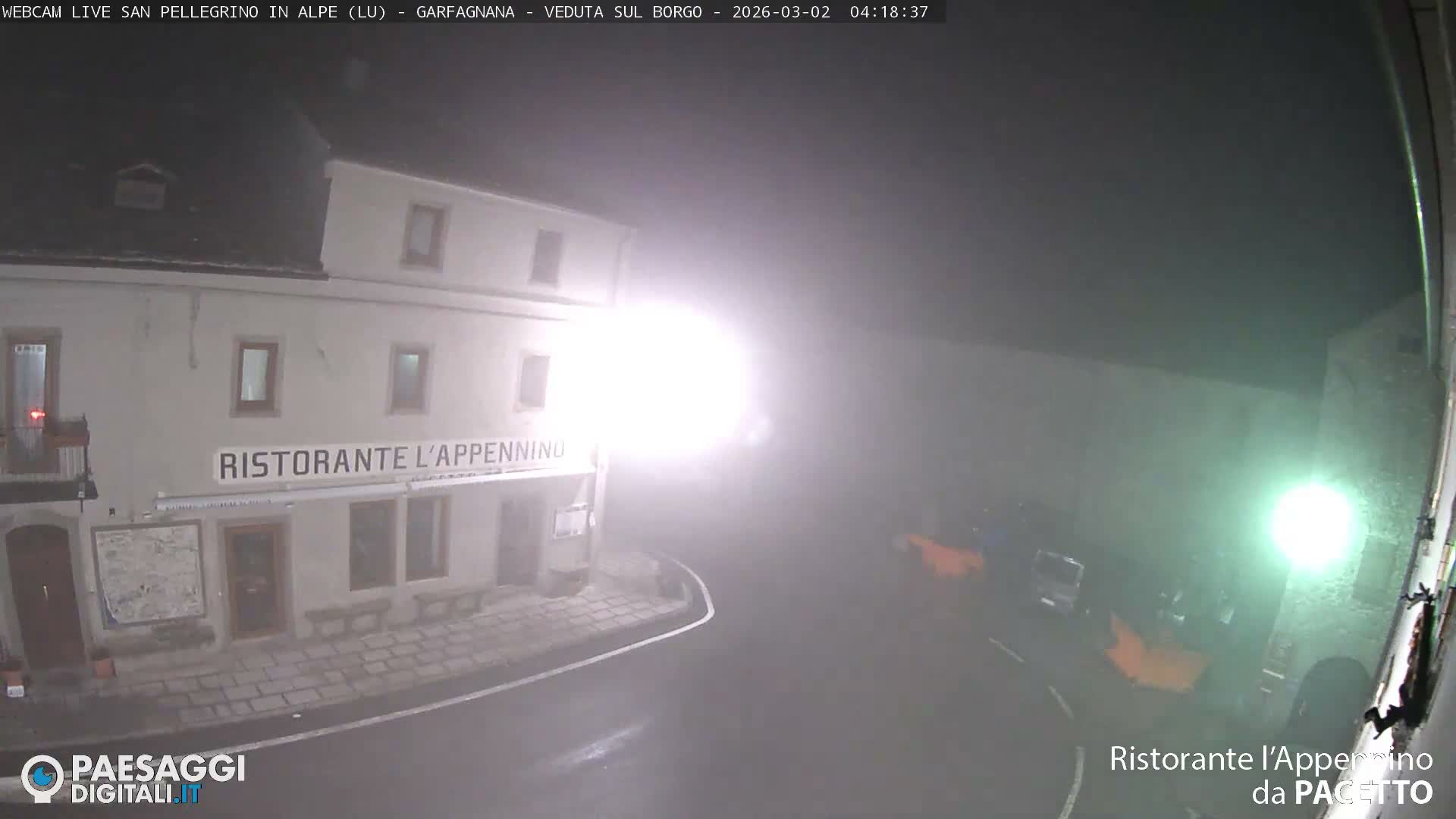 Garfagnana, San Pellegrino in Alpe  Alps Live Cam -  Lucca, Tuscany, Italy