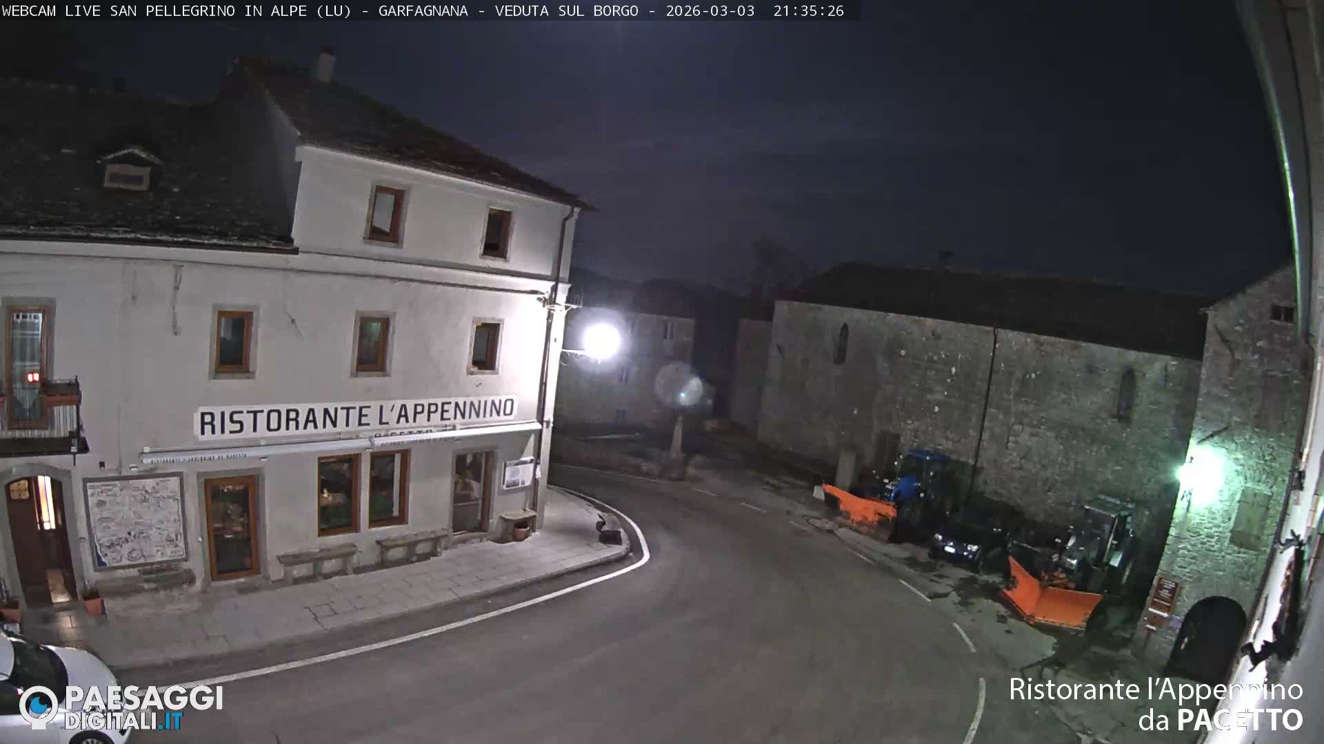 Garfagnana, San Pellegrino in Alpe  Alps Live Cam -  Lucca, Tuscany, Italy