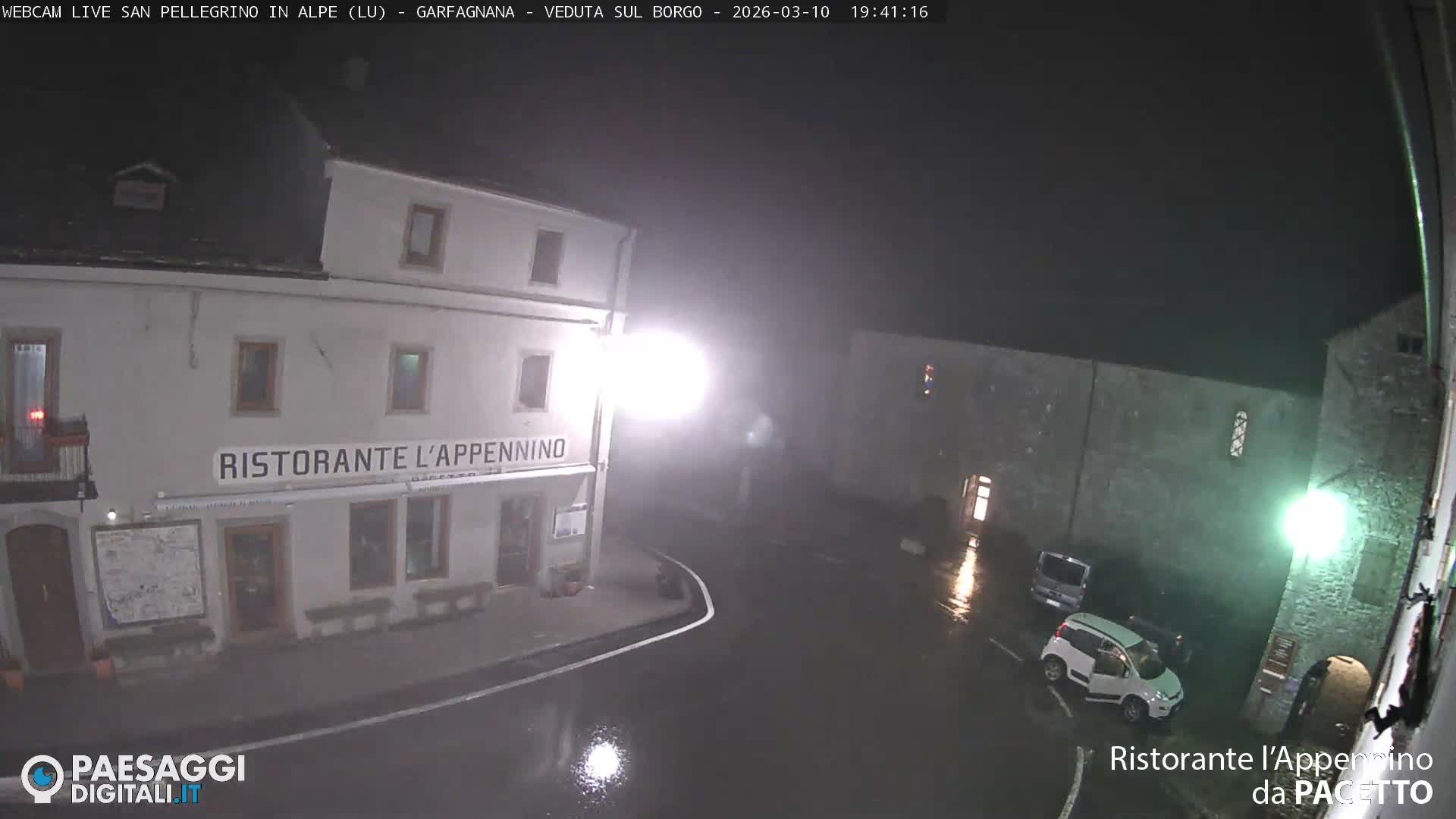 Garfagnana, San Pellegrino in Alpe  Alps Live Cam -  Lucca, Tuscany, Italy