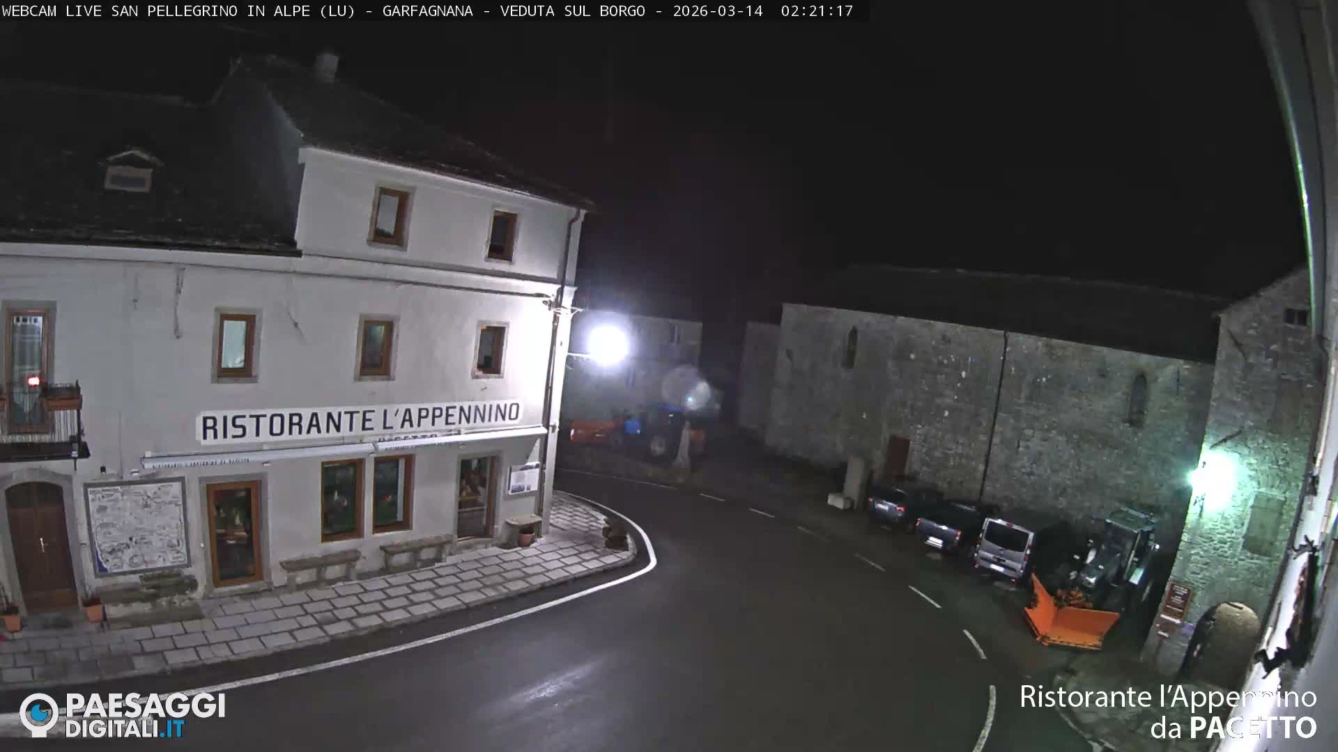 Garfagnana, San Pellegrino in Alpe  Alps Live Cam -  Lucca, Tuscany, Italy