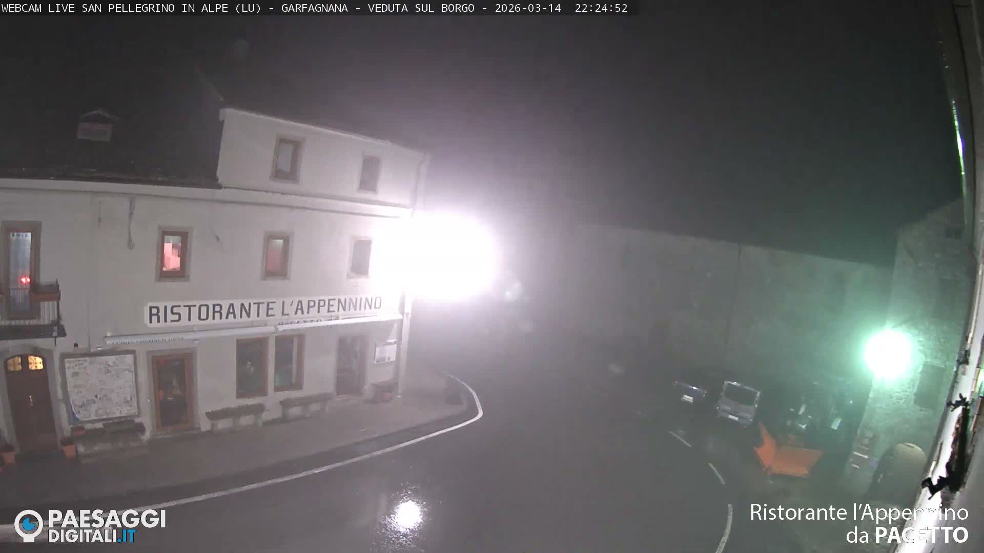 Garfagnana, San Pellegrino in Alpe  Alps Live Cam -  Lucca, Tuscany, Italy