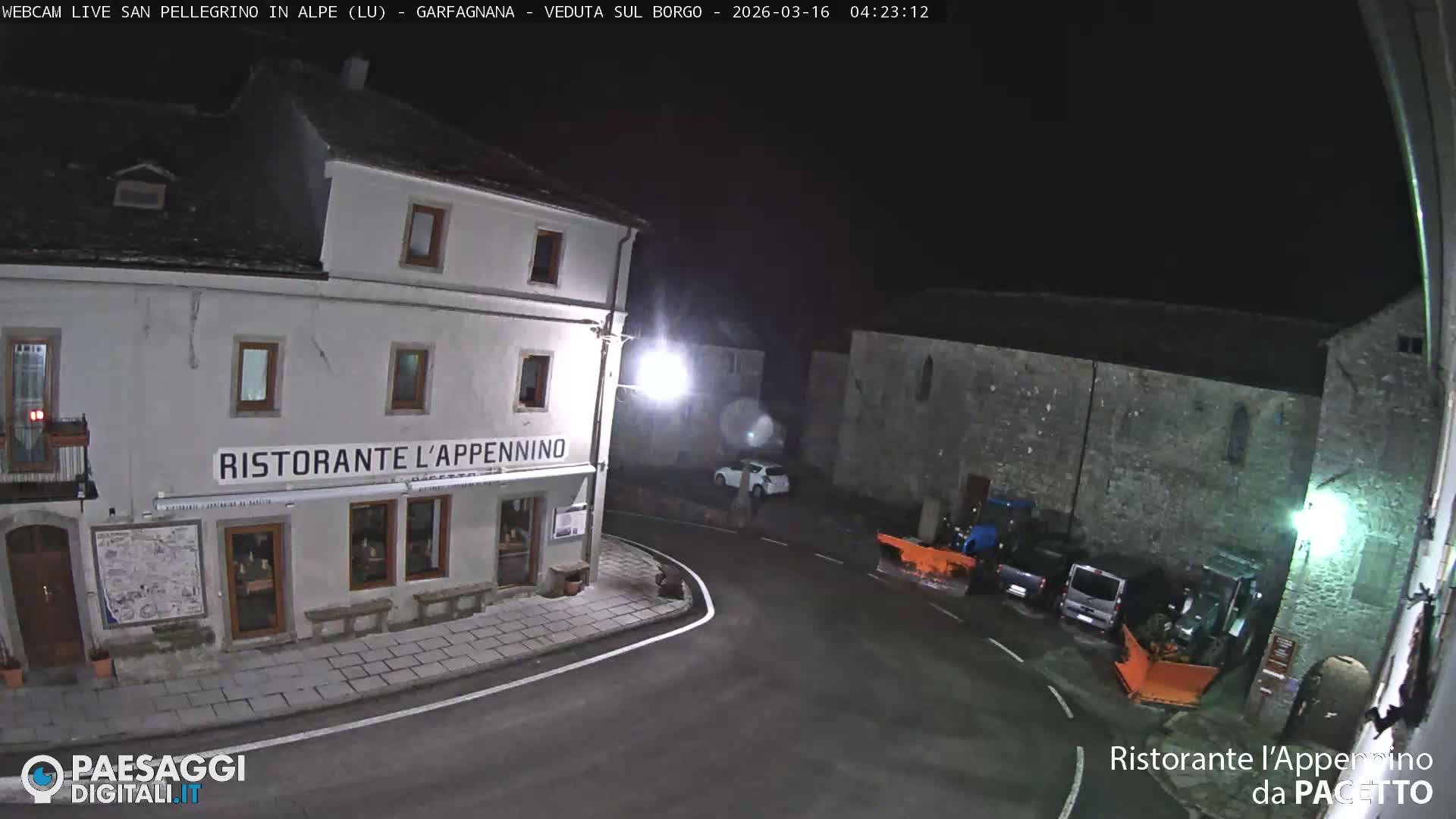 Garfagnana, San Pellegrino in Alpe  Alps Live Cam -  Lucca, Tuscany, Italy